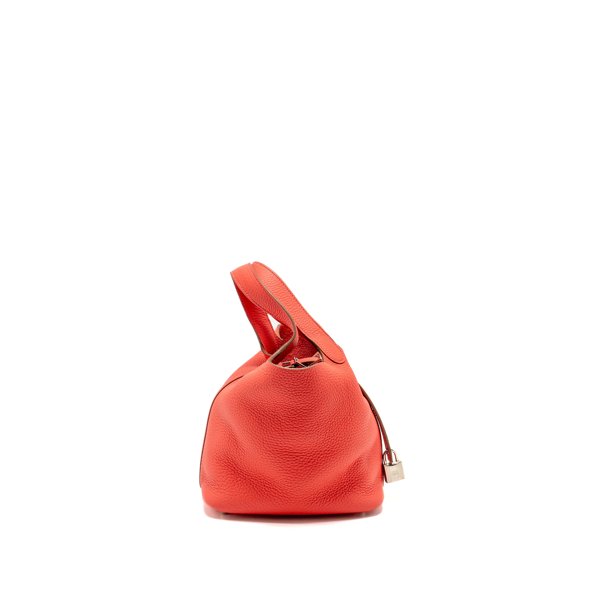 Hermes Picotin 18 Lock Bag Clemence T5 Rose Jaipur SHW Stamp X - Image 4