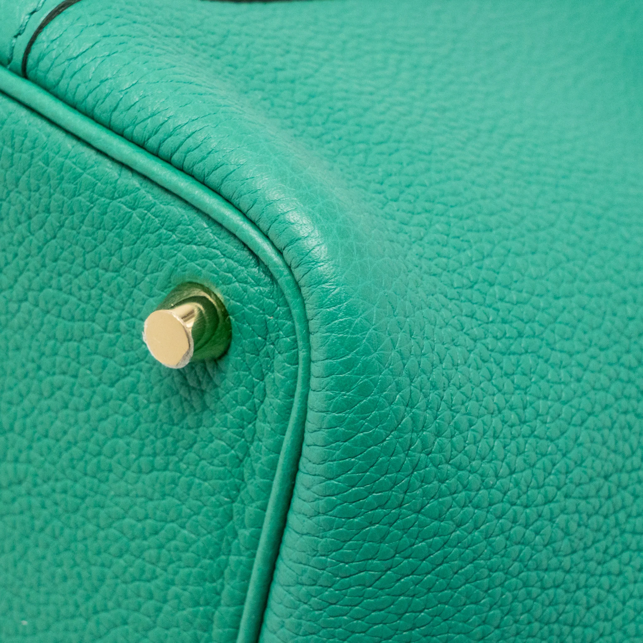 Hermes Picotin 18 Lock Bag TAURILLON MAURICE Vert Jade GHW Stamp Y - Image 10