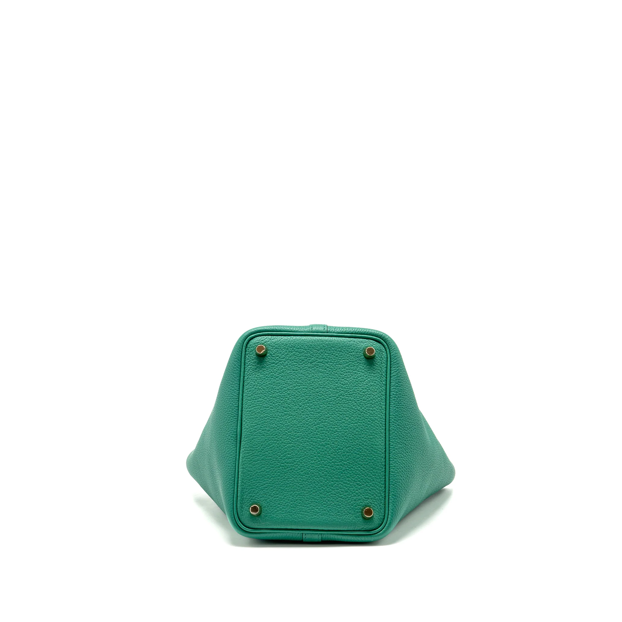 Hermes Picotin 18 Lock Bag TAURILLON MAURICE Vert Jade GHW Stamp Y - Image 6