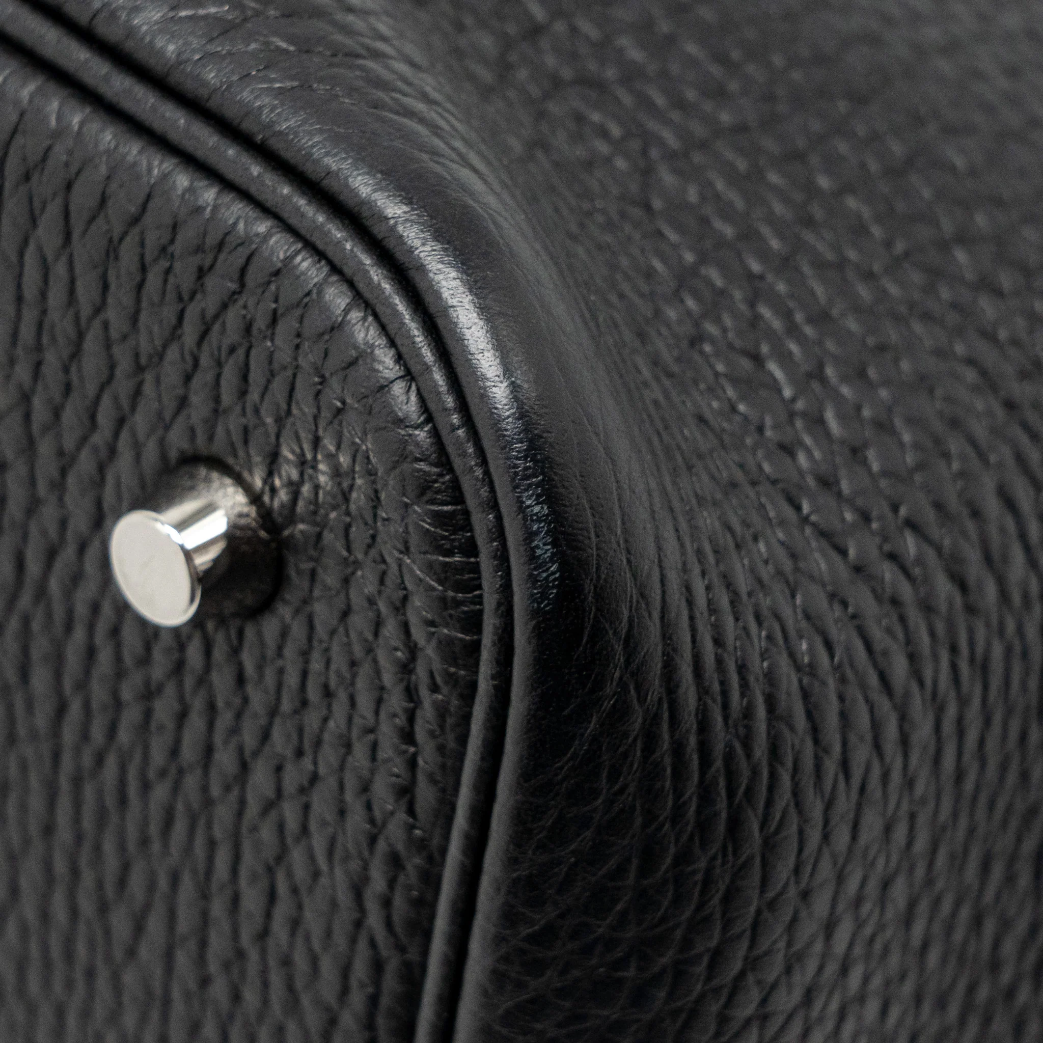 HERMES Picotin22 Lock Bag Clemence Black SHW Stamp B - Image 10