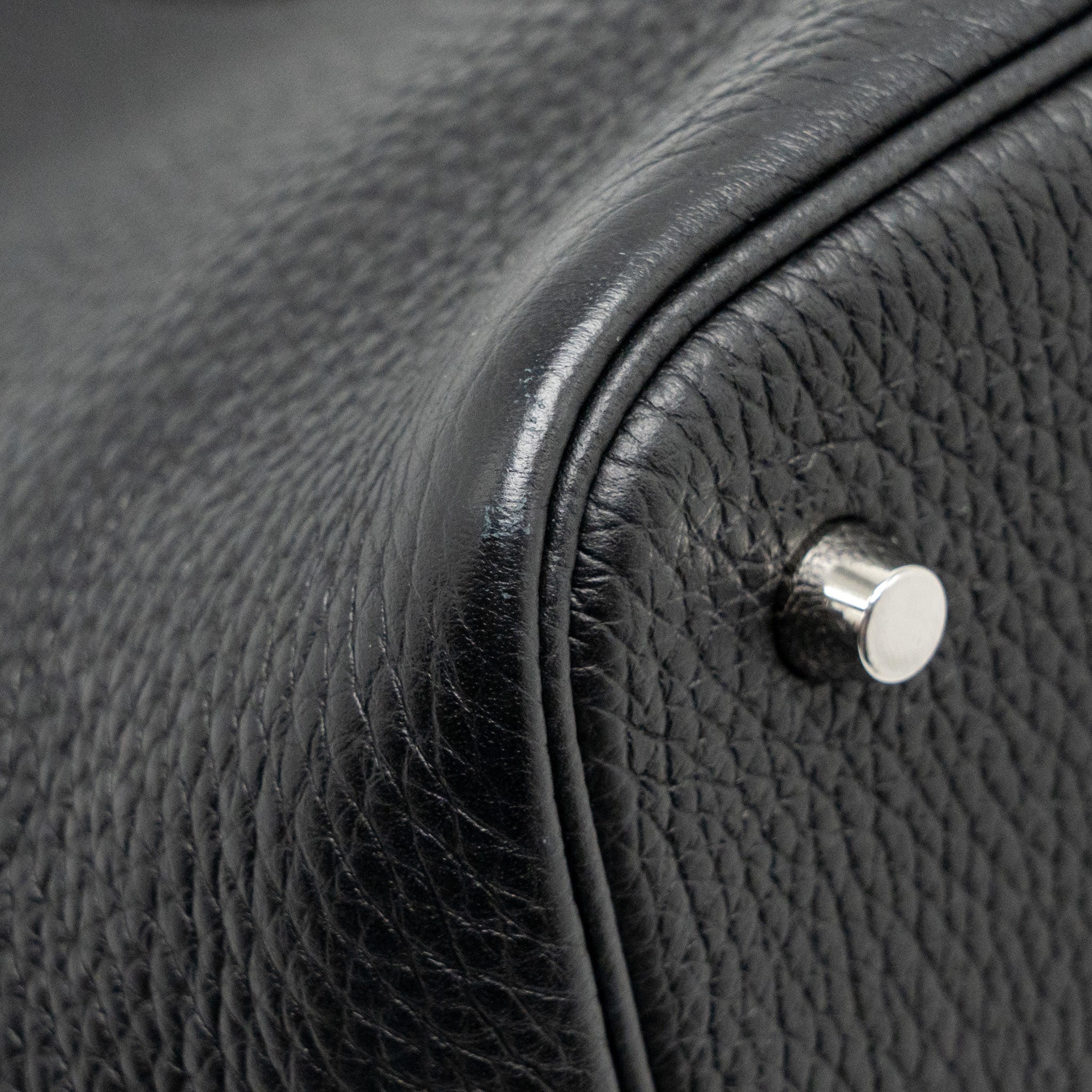 HERMES Picotin22 Lock Bag Clemence Black SHW Stamp B - Image 11