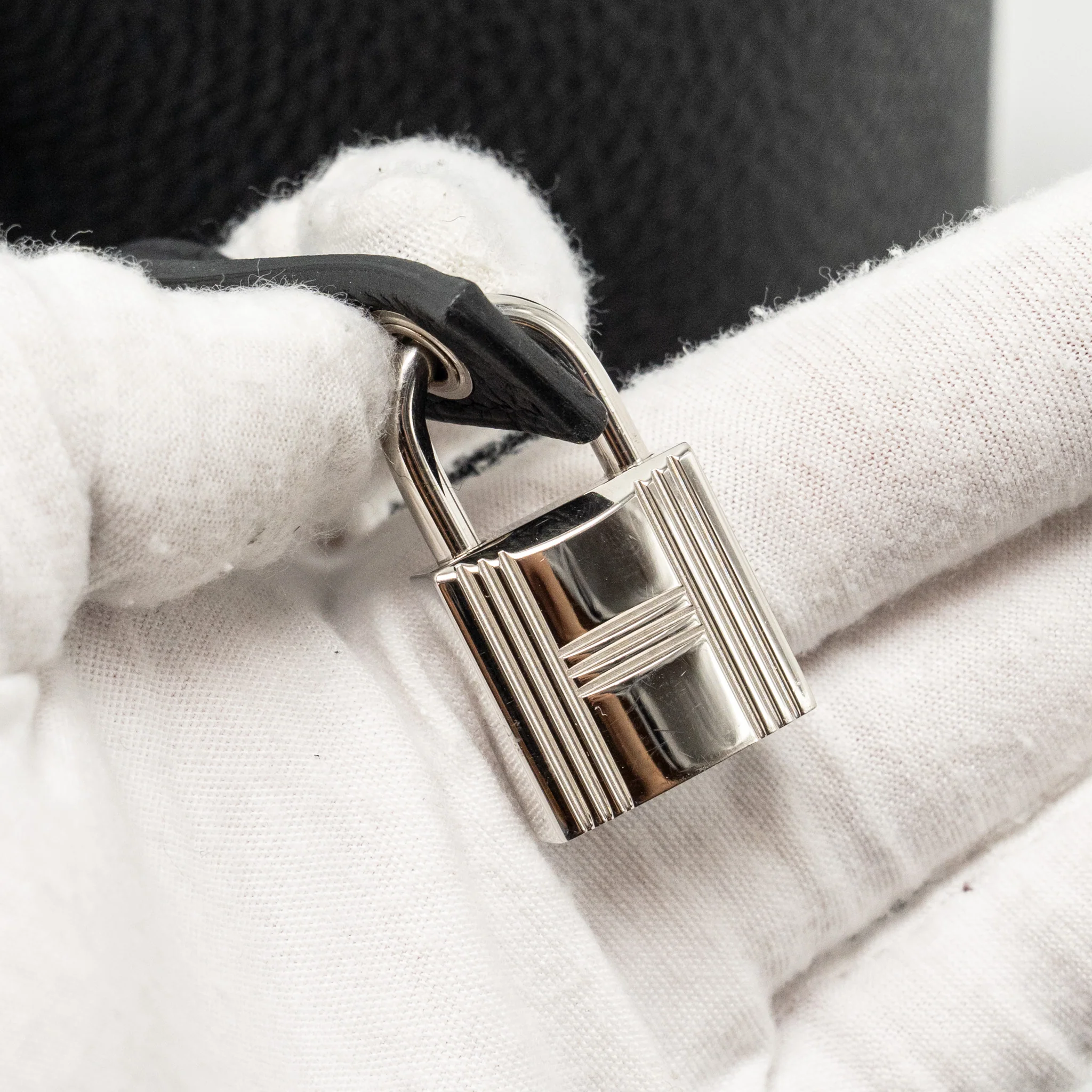 HERMES Picotin22 Lock Bag Clemence Black SHW Stamp B - Image 15