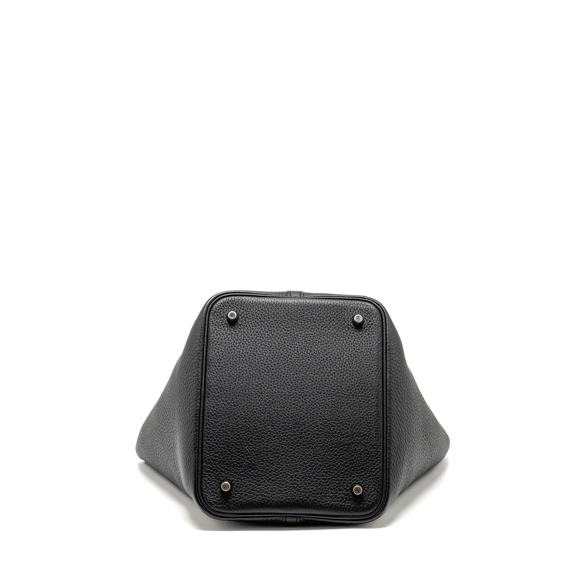 HERMES Picotin22 Lock Bag Clemence Black SHW Stamp B - Image 5