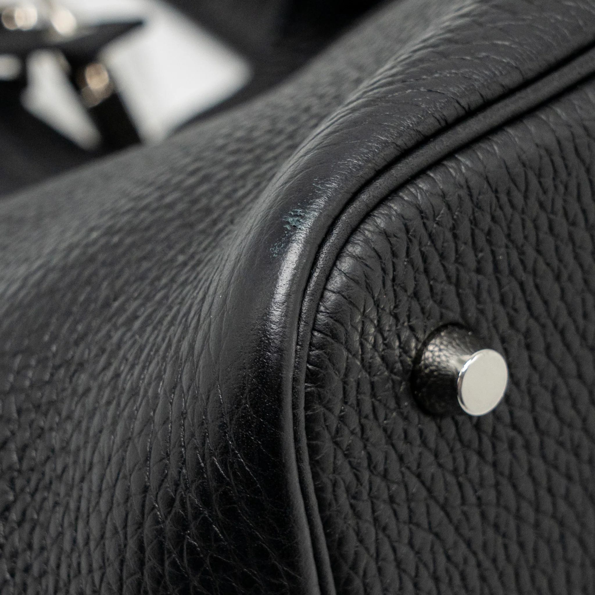HERMES Picotin22 Lock Bag Clemence Black SHW Stamp B - Image 9
