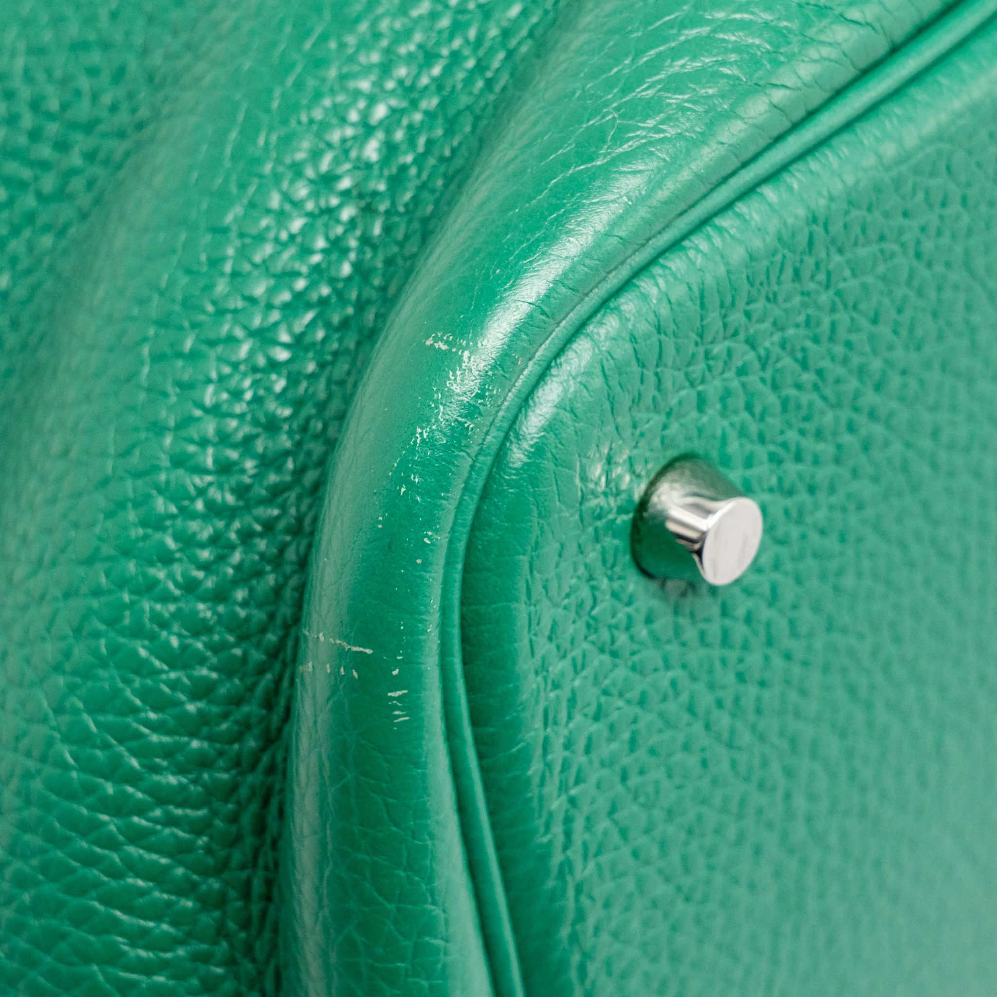 Hermes Picotin 22 Lock Bag Clemence Vert Vertigo SHW Stamp A - Image 10