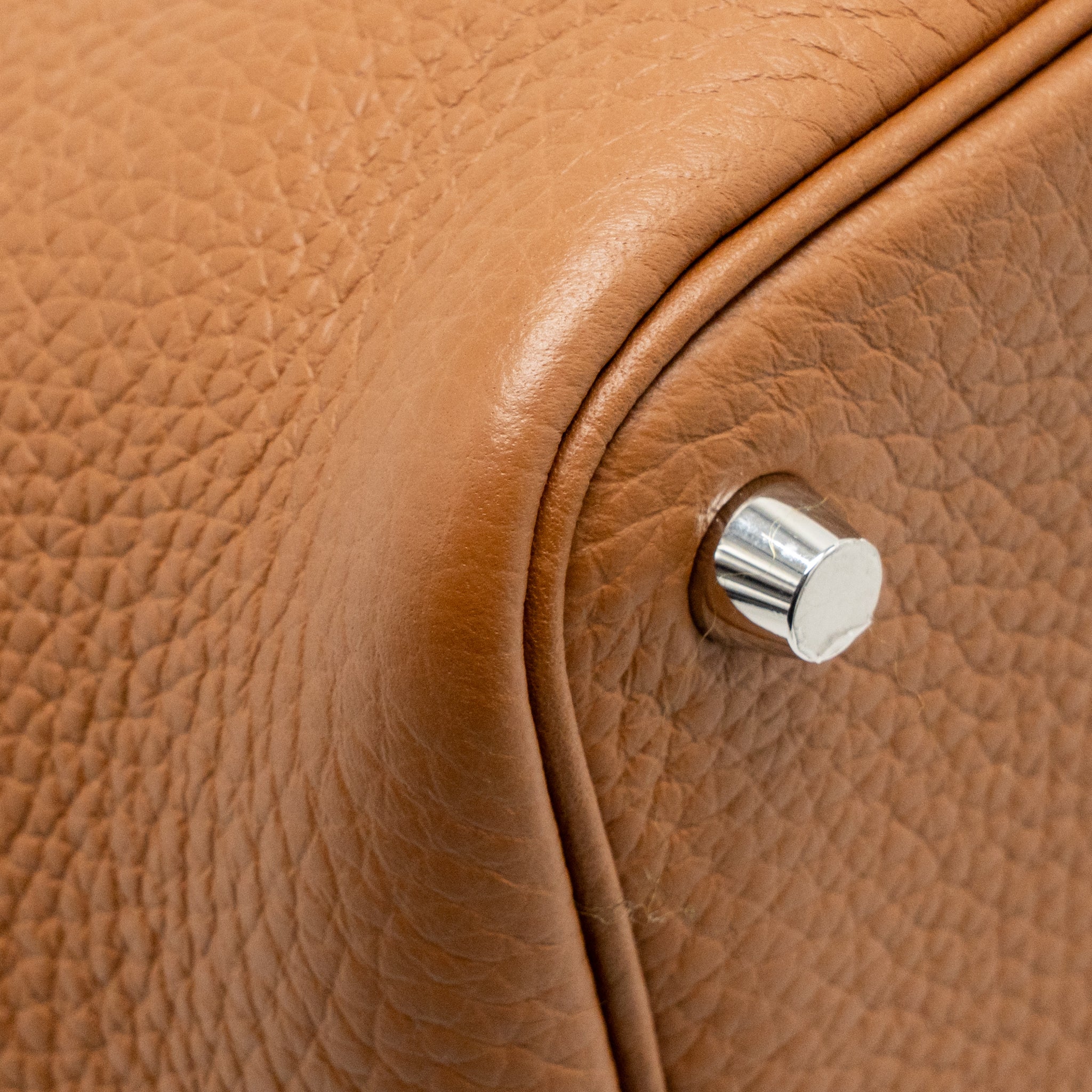 Hermes Picotin 18 Lock Bag Clemence Gold SHW Stamp W - Image 11