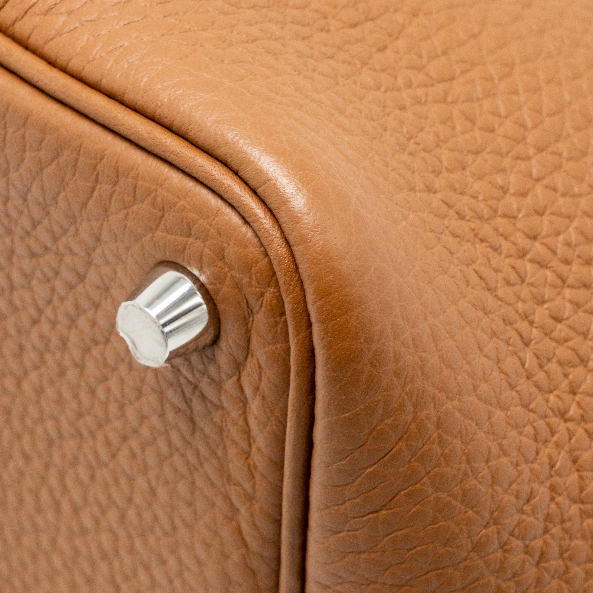 Hermes Picotin 18 Lock Bag Clemence Gold SHW Stamp W - Image 12