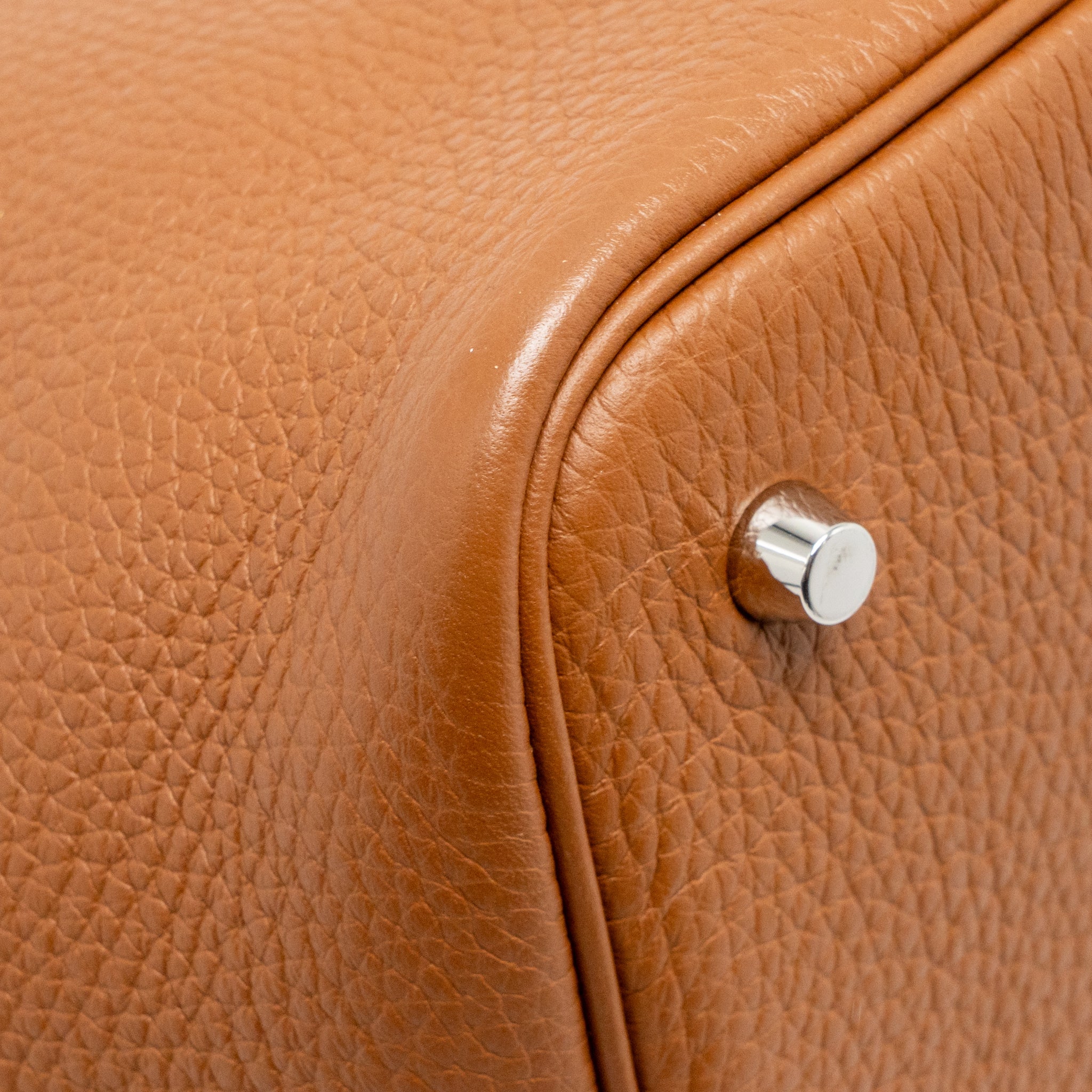 Hermes picotin 22 lock bag clemence gold SHW stamp B - Image 11