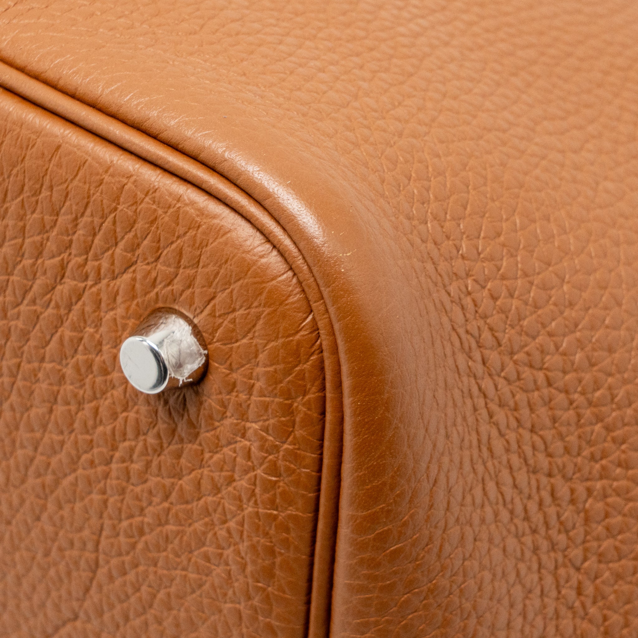 Hermes picotin 22 lock bag clemence gold SHW stamp B - Image 12
