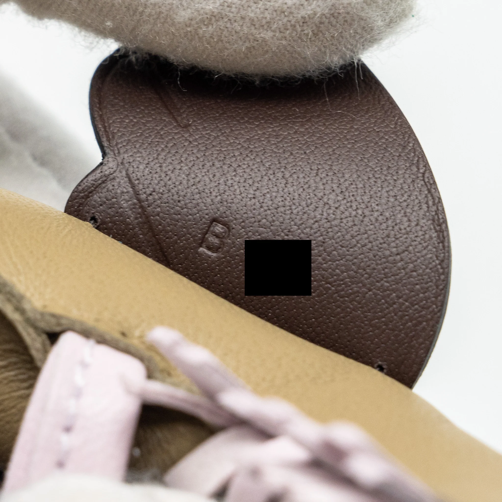 Hermes Rodeo Pegase PM Bag Charm Beige Marfa/Mauve Pale/Moka Stamp B - Image 4