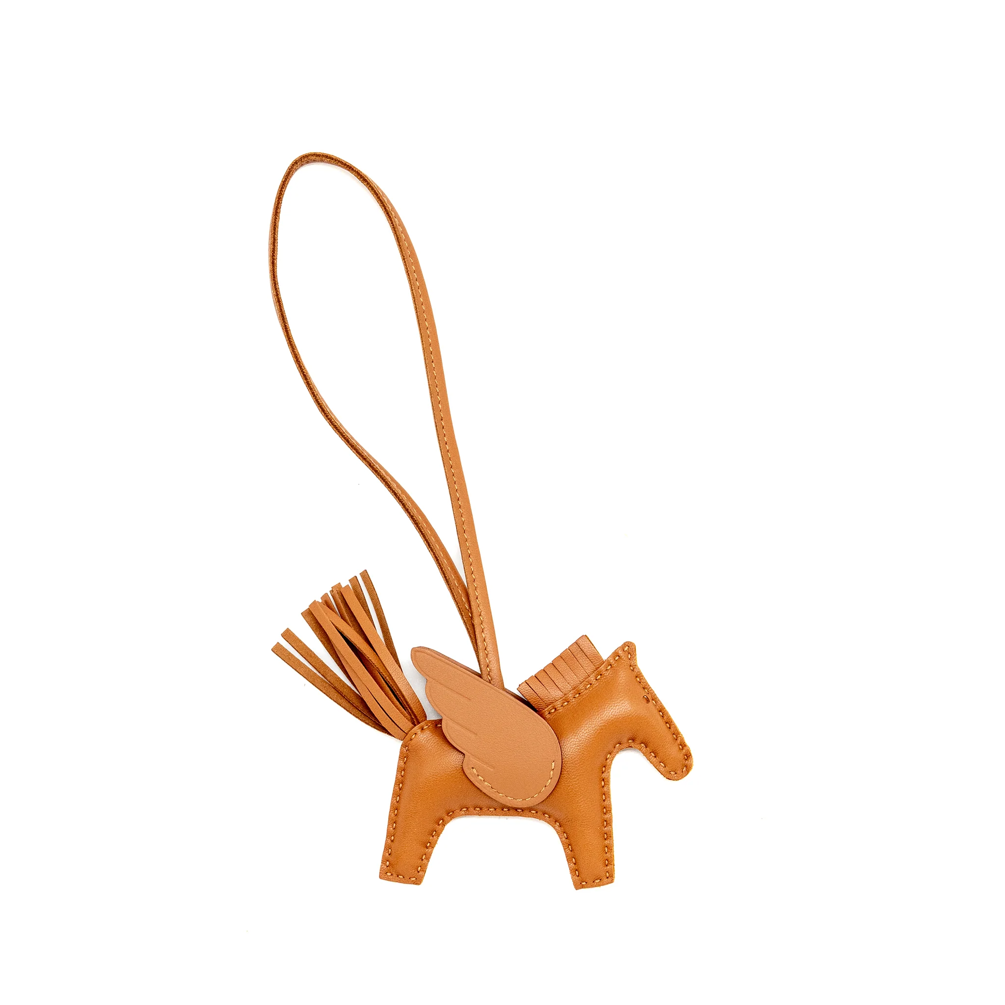 Hermes Rodeo Pegase PM Bag Charm Gold Stamp B - Image 2