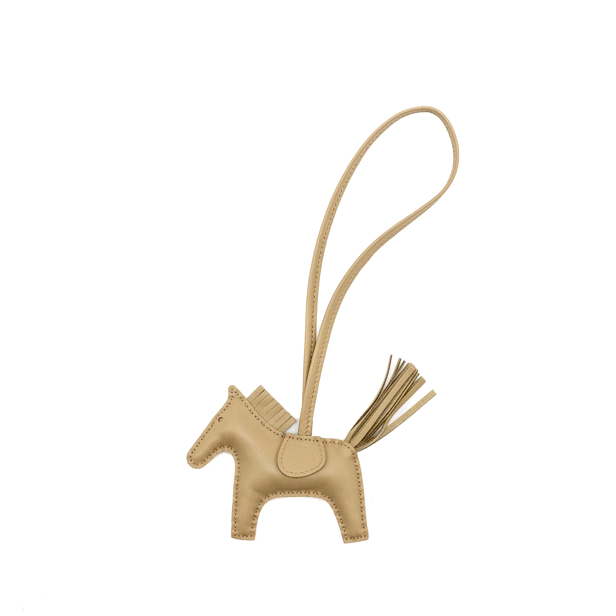 Hermes Rodeo PM Bag Charm Beige Marfa Stamp B