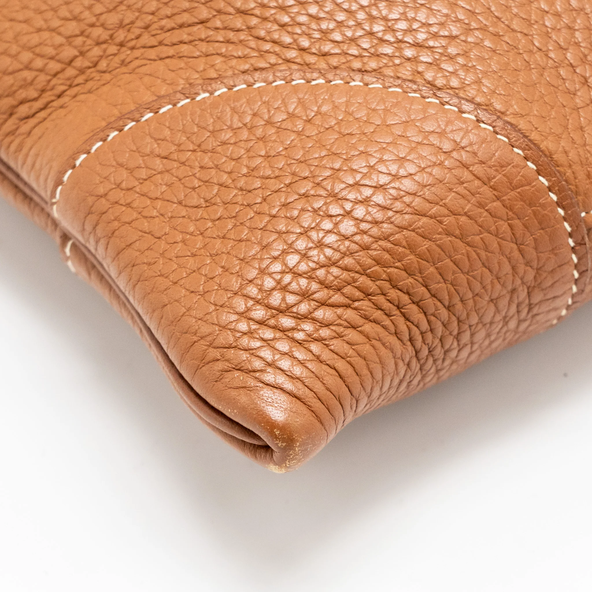 Hermes Silkcity 33 Clemence Gold SHW Stamp Ying m - Image 11