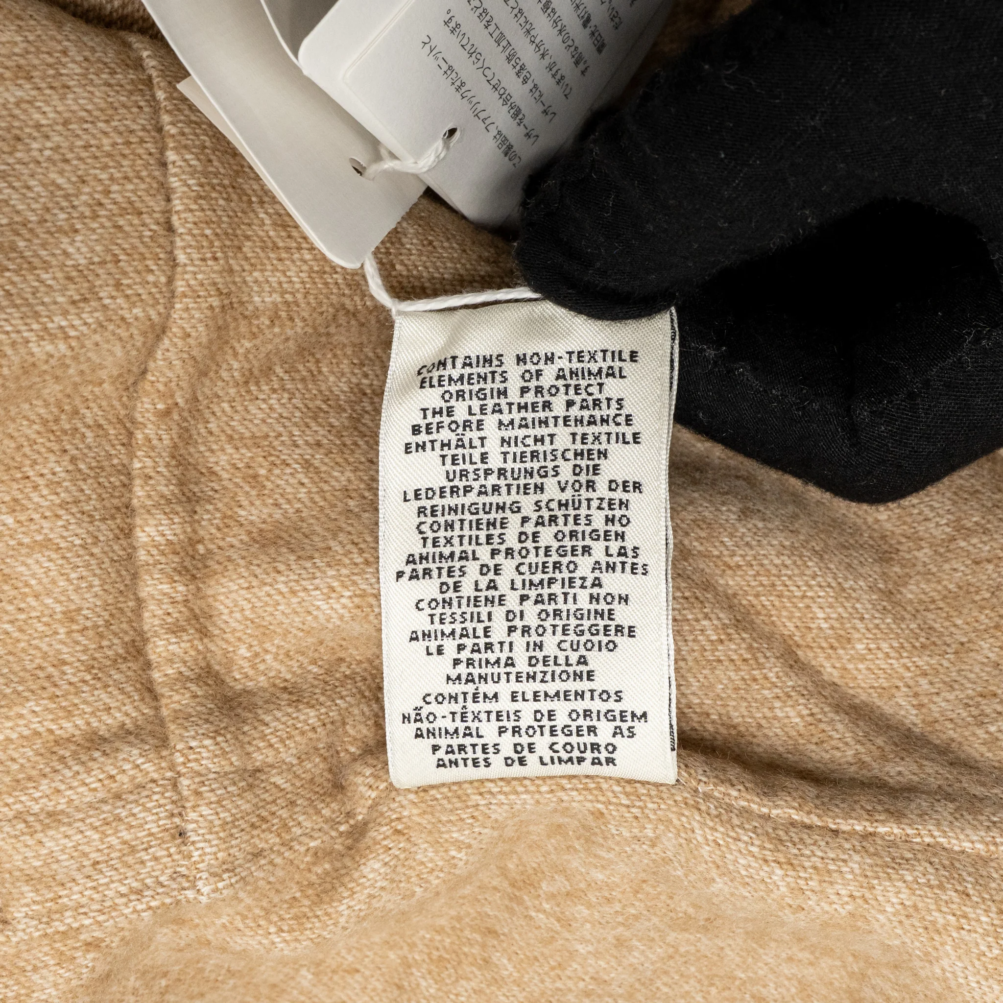 Hermes size 36 long cashmere coat beige - Image 7