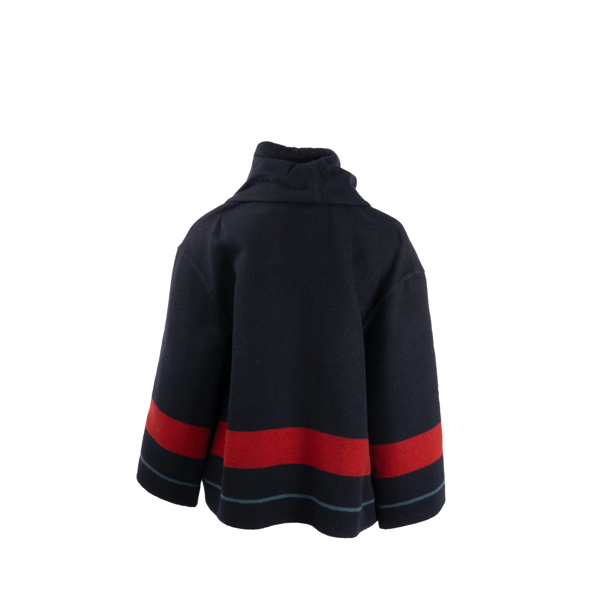 Hermes Size 36 Peacoat Cashmere Navy/Red SHW - Image 3