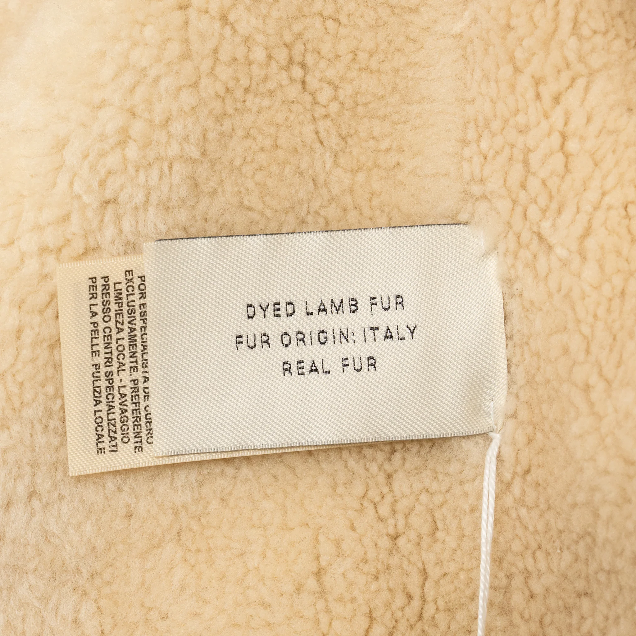 Hermes Size 38 Bomber Jacket Dyed Lambskin Blanc/Coquille SHW - Image 8