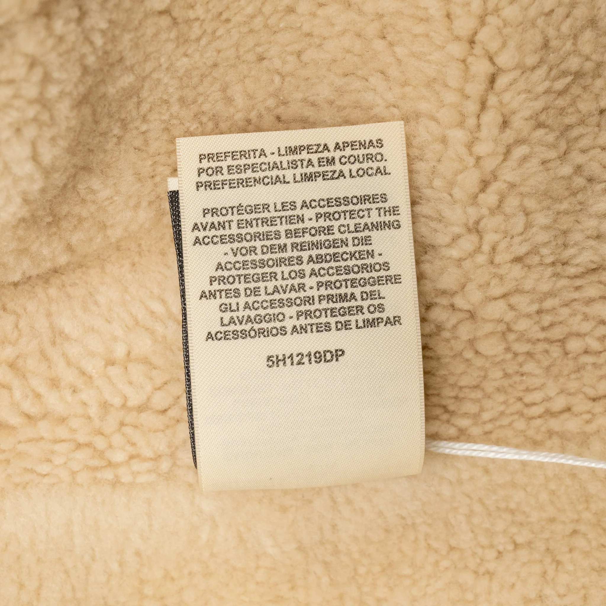 Hermes Size 38 Bomber Jacket Dyed Lambskin Blanc/Coquille SHW - Image 9