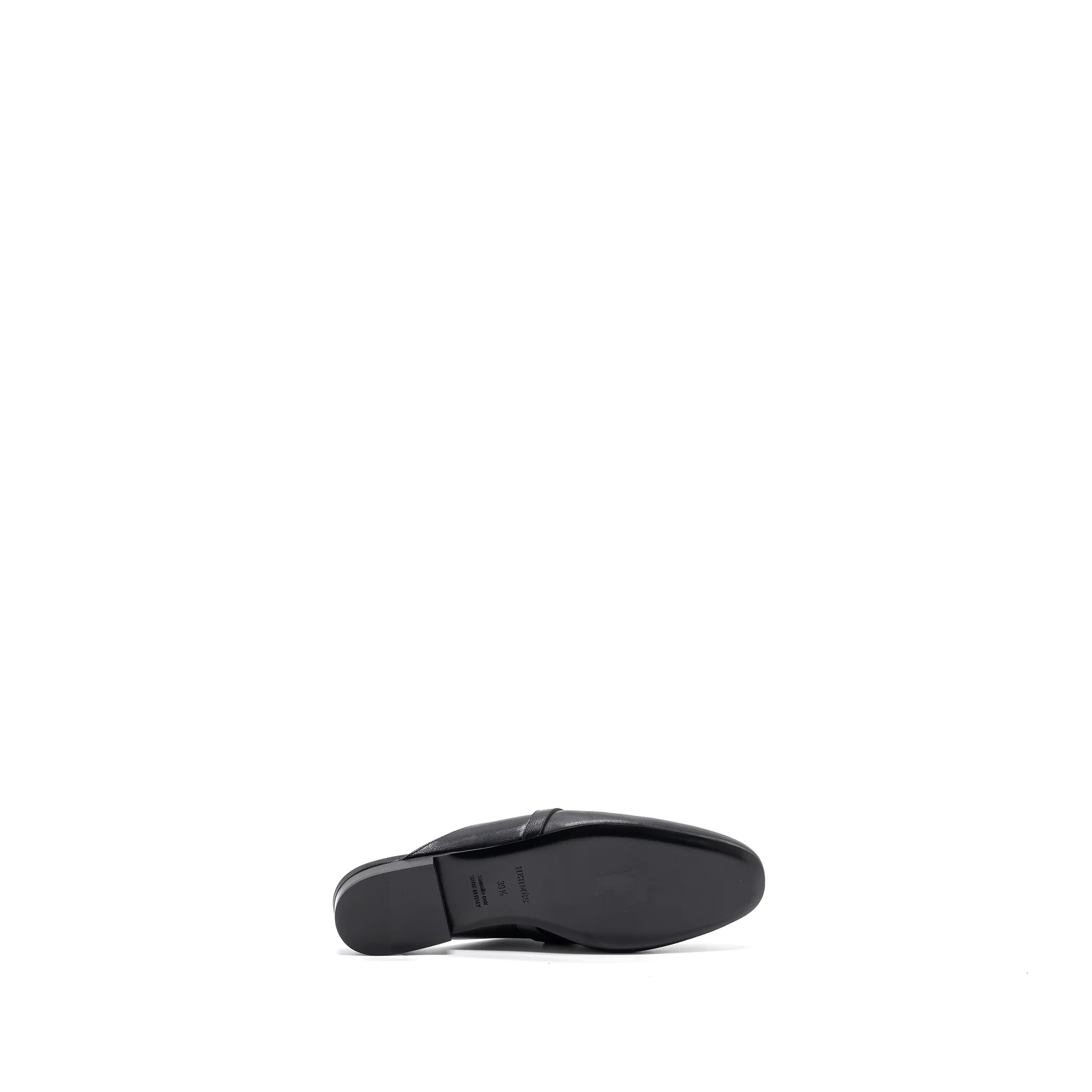 Hermes size 39.5 OZ mule black RGHW - Image 7