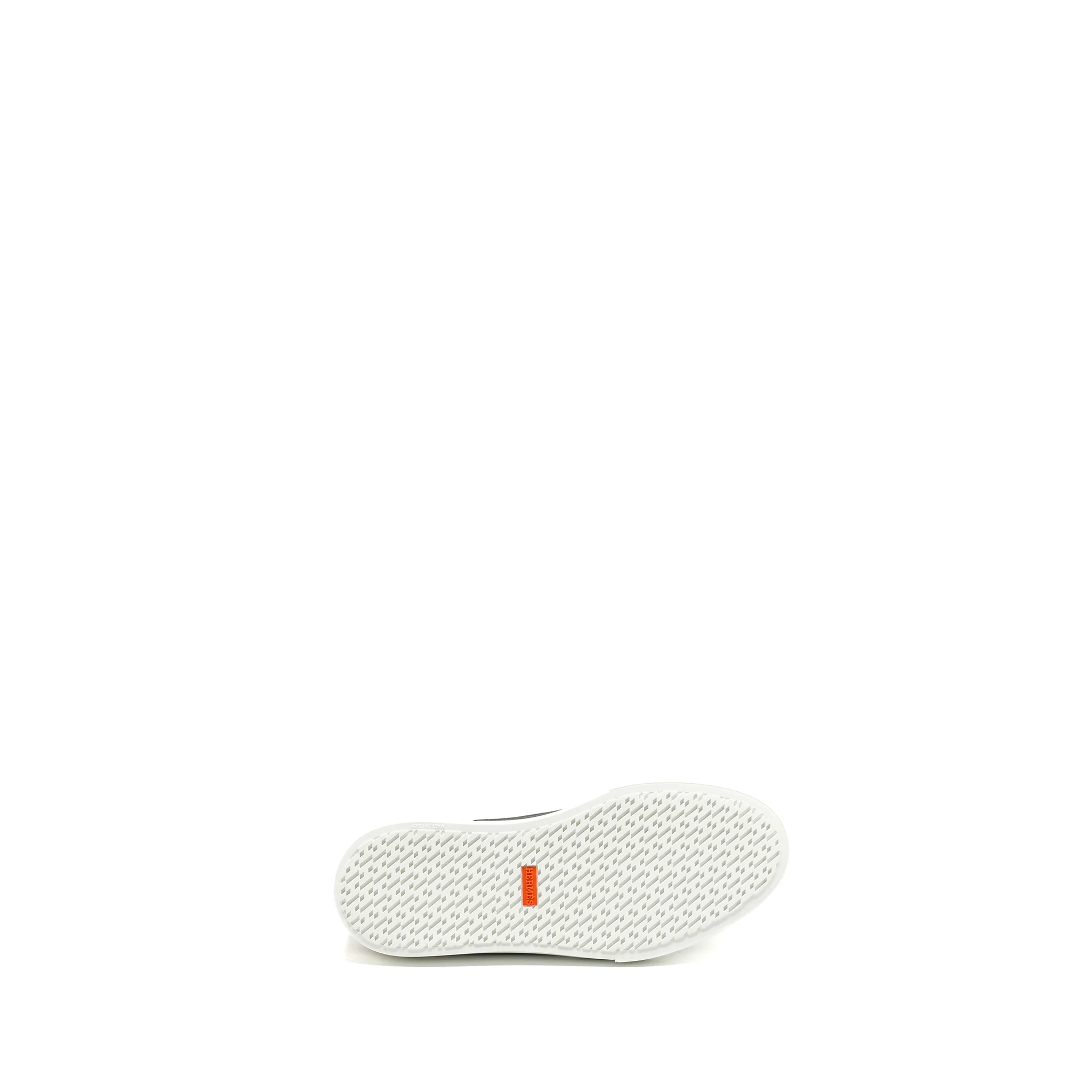 Hermes Size 41 Homme Deep Sneaker Calfskin White/Natural/Black - Image 6