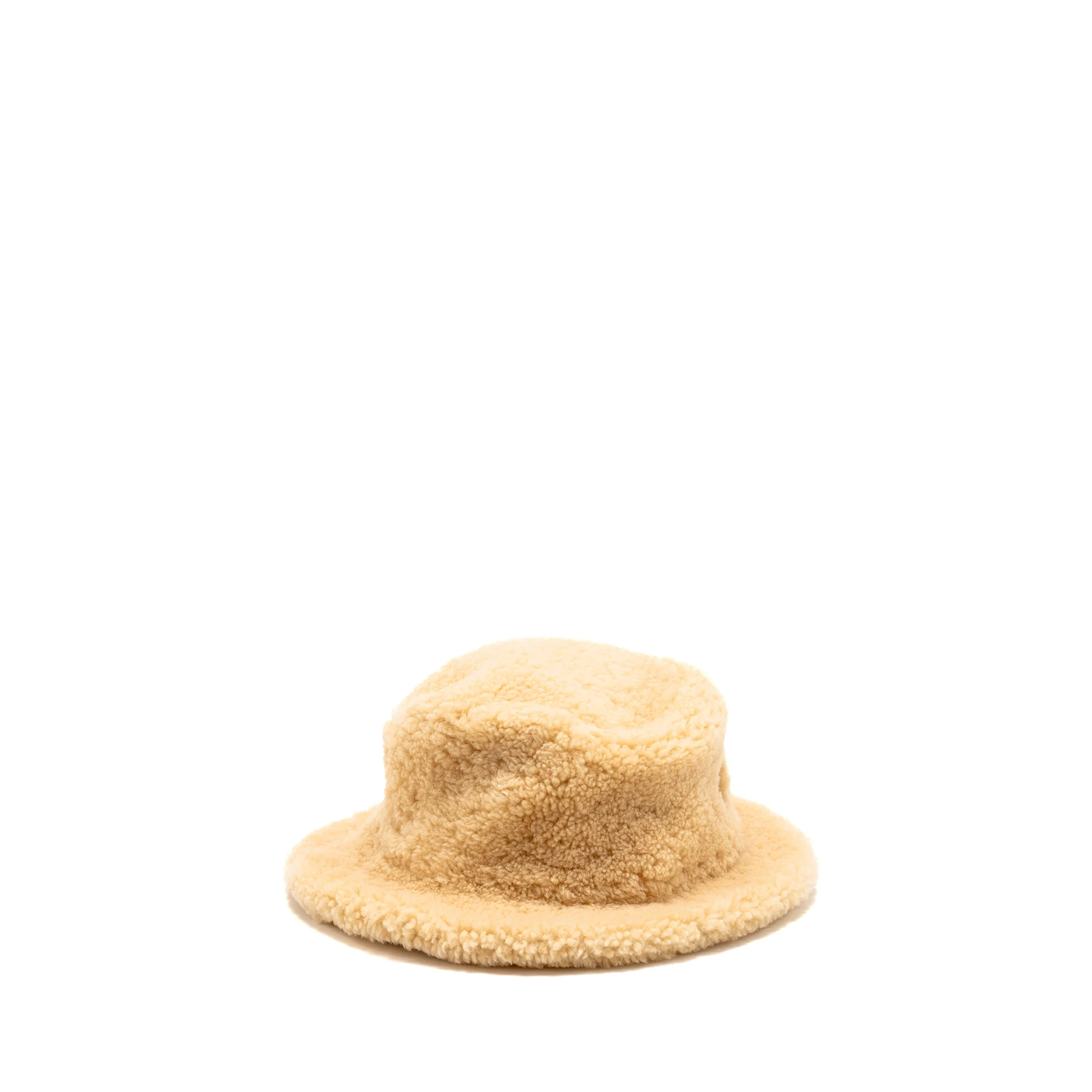 Hermes SIze 57 Fauve Hat Shearling fur/Calfskin Marron - Image 3