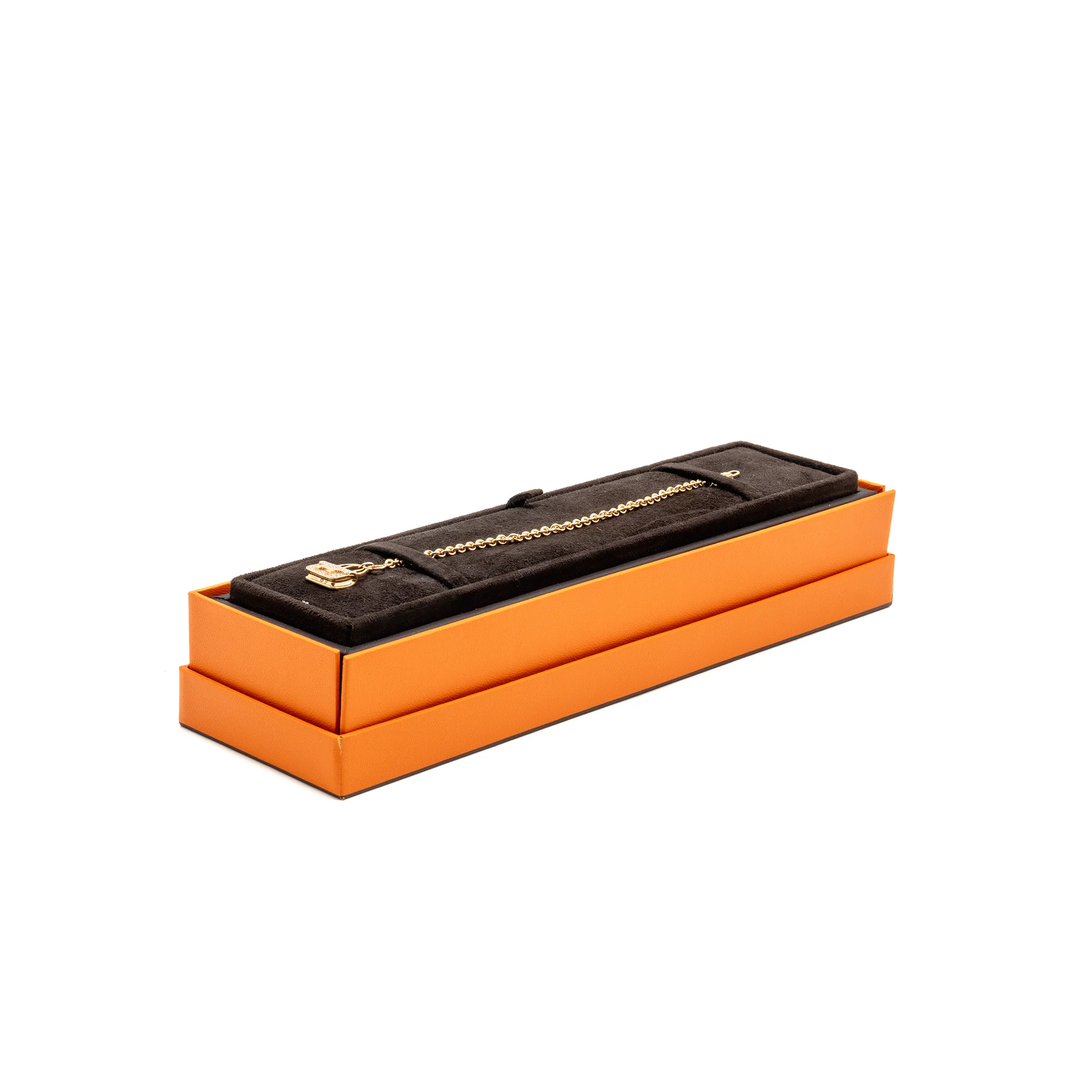 Hermes size SH Amulettes constance bracelet rose gold with diamonds - Image 2