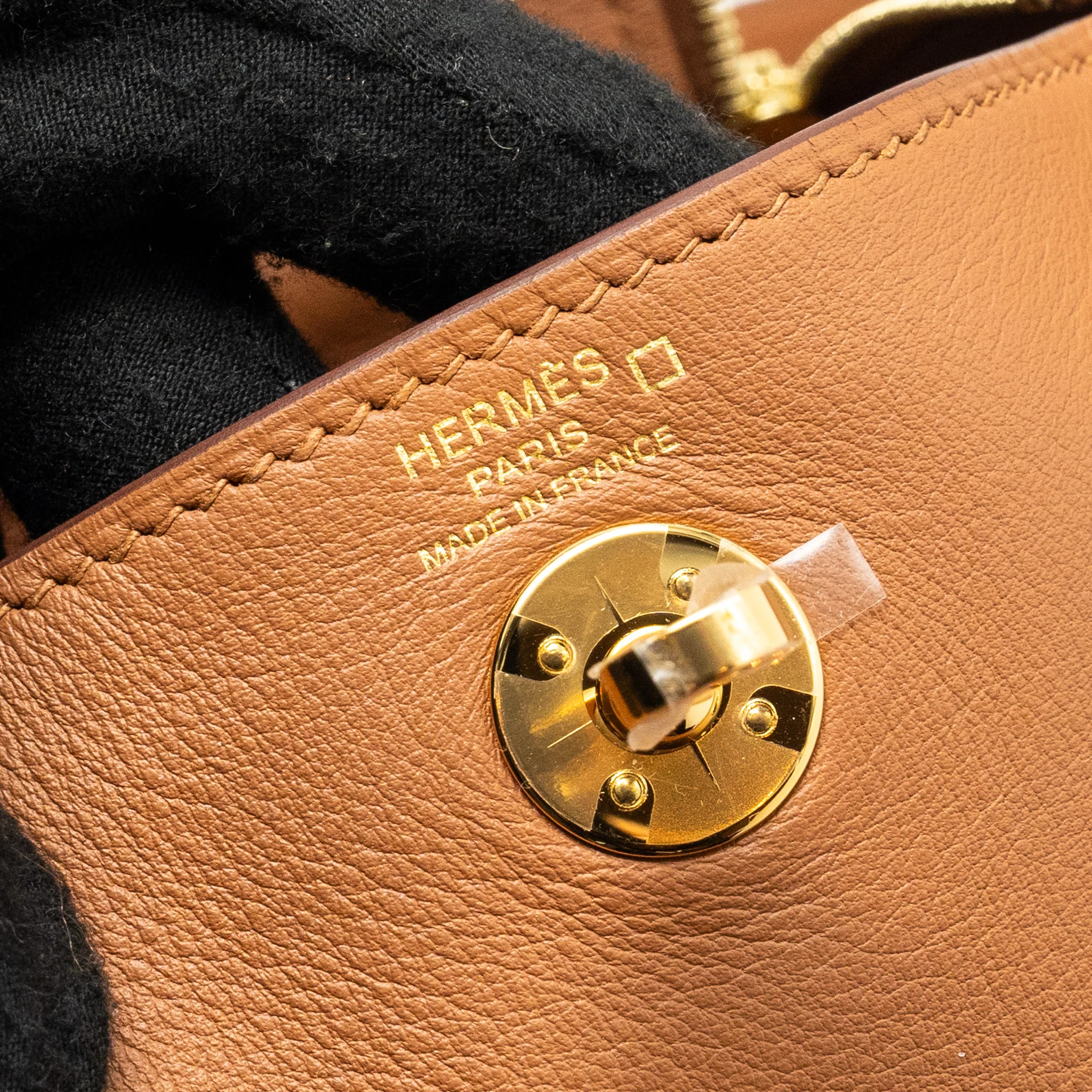 Hermes touch mini lindy Swift/alligator Mississippiensis Matte Gold GHW stamp Z - Image 11