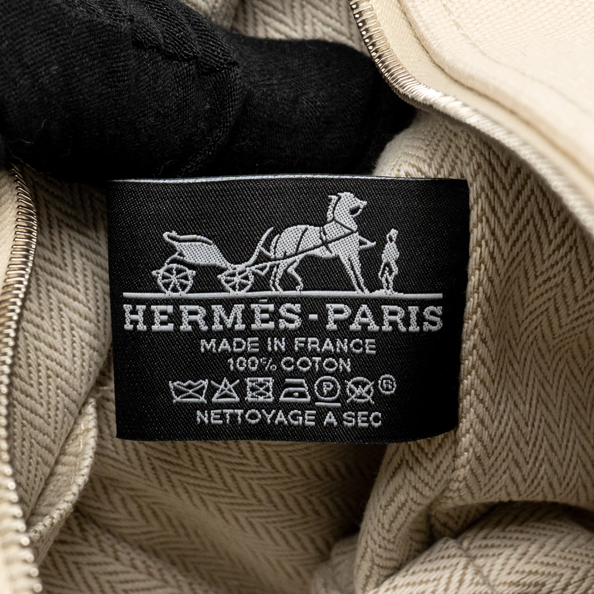 Hermes Trousse De Toilette Bride A Brac PM Natural SHW - Image 16
