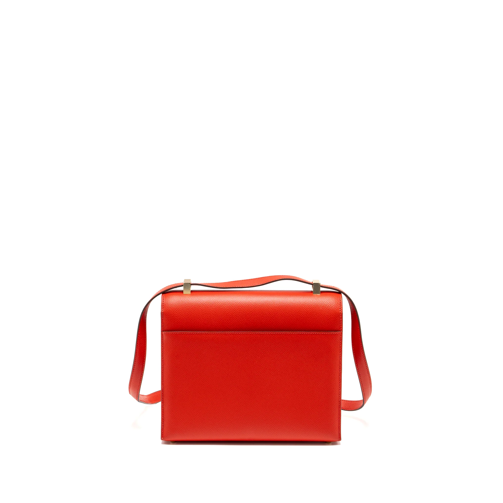 Hermes Verrou 21 Epsom S3 Rouge de Coeur LGHW Stamp D - Image 2