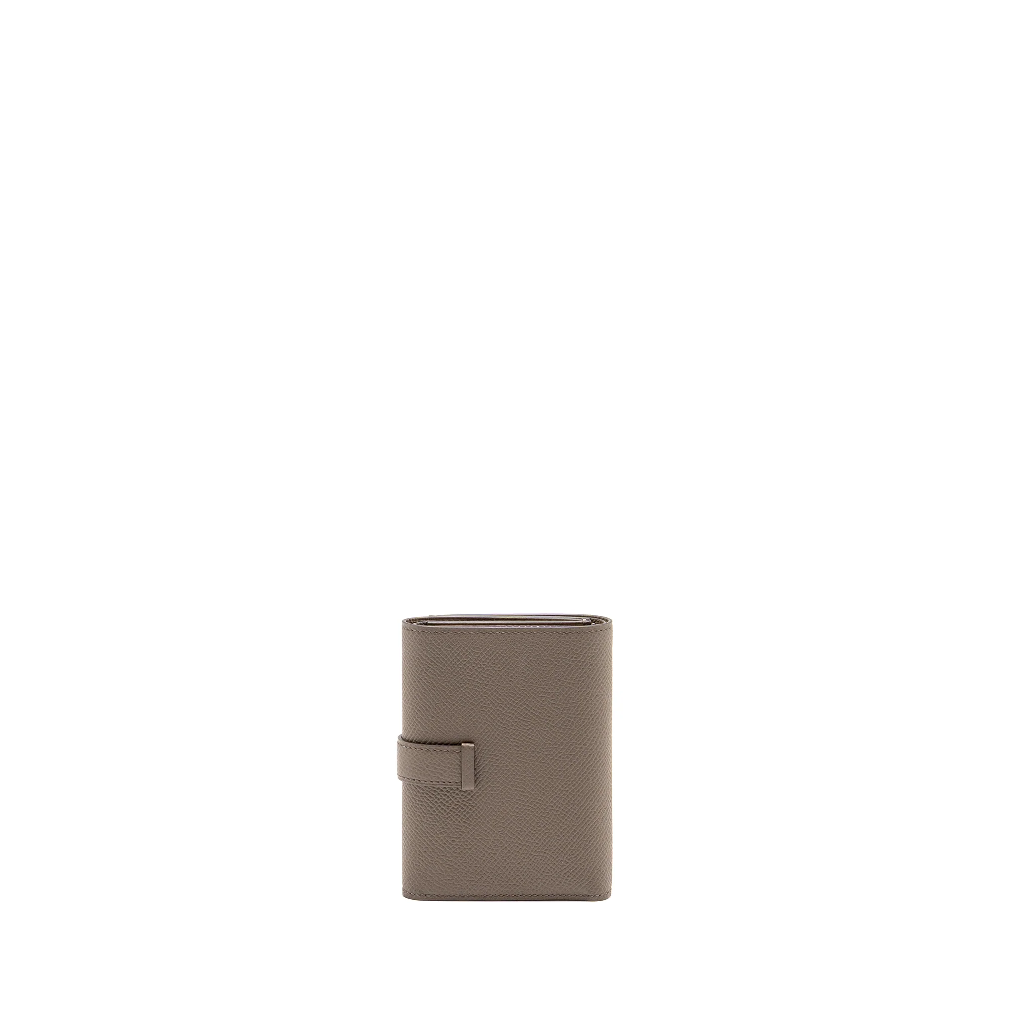Hermes bearn compact wallet epsom gris etain SHW stamp W - Image 2