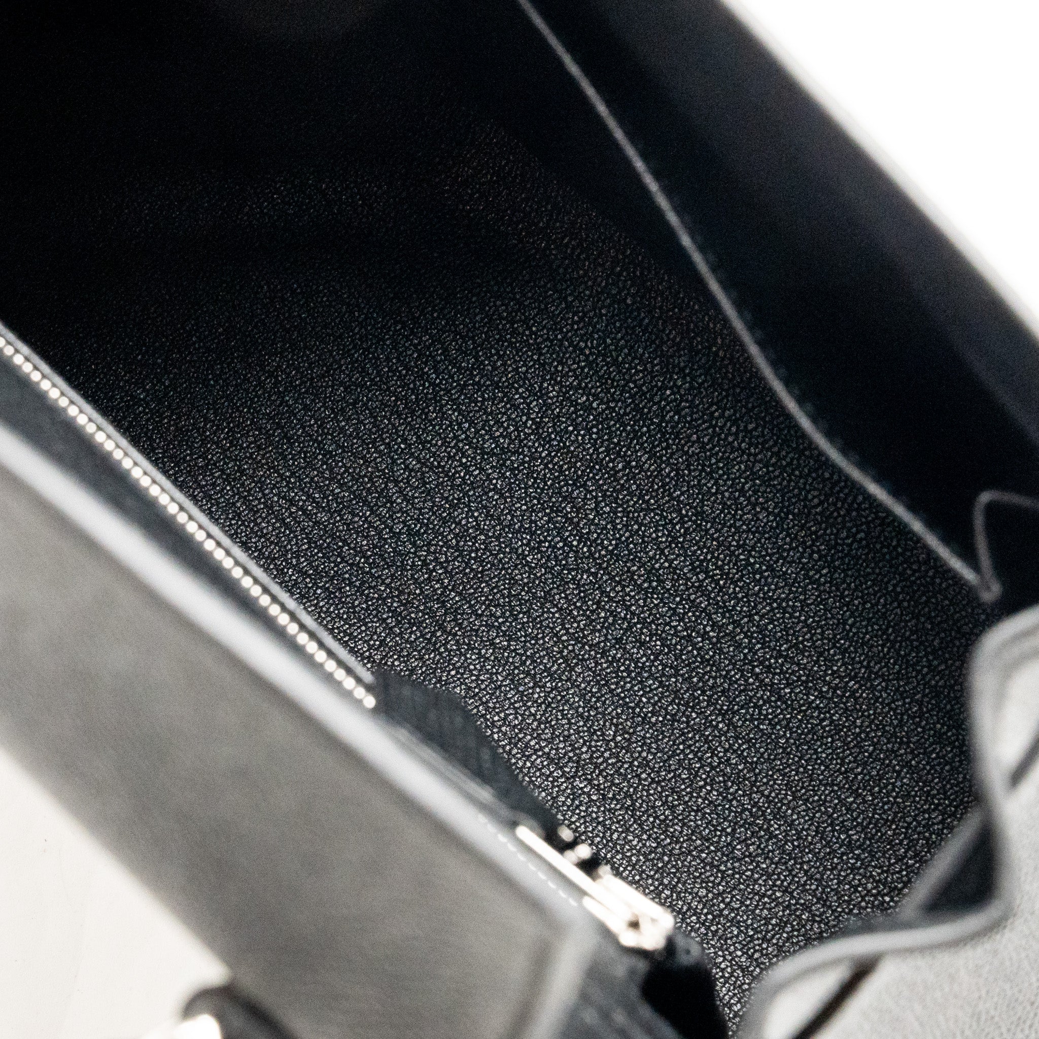 Hermes kelly 25 Epsom black SHW stamp K - Image 17
