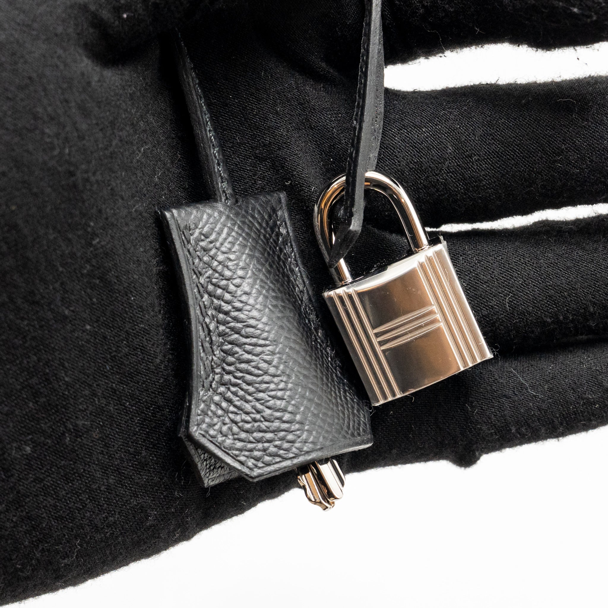 Hermes kelly 25 Epsom black SHW stamp K - Image 19