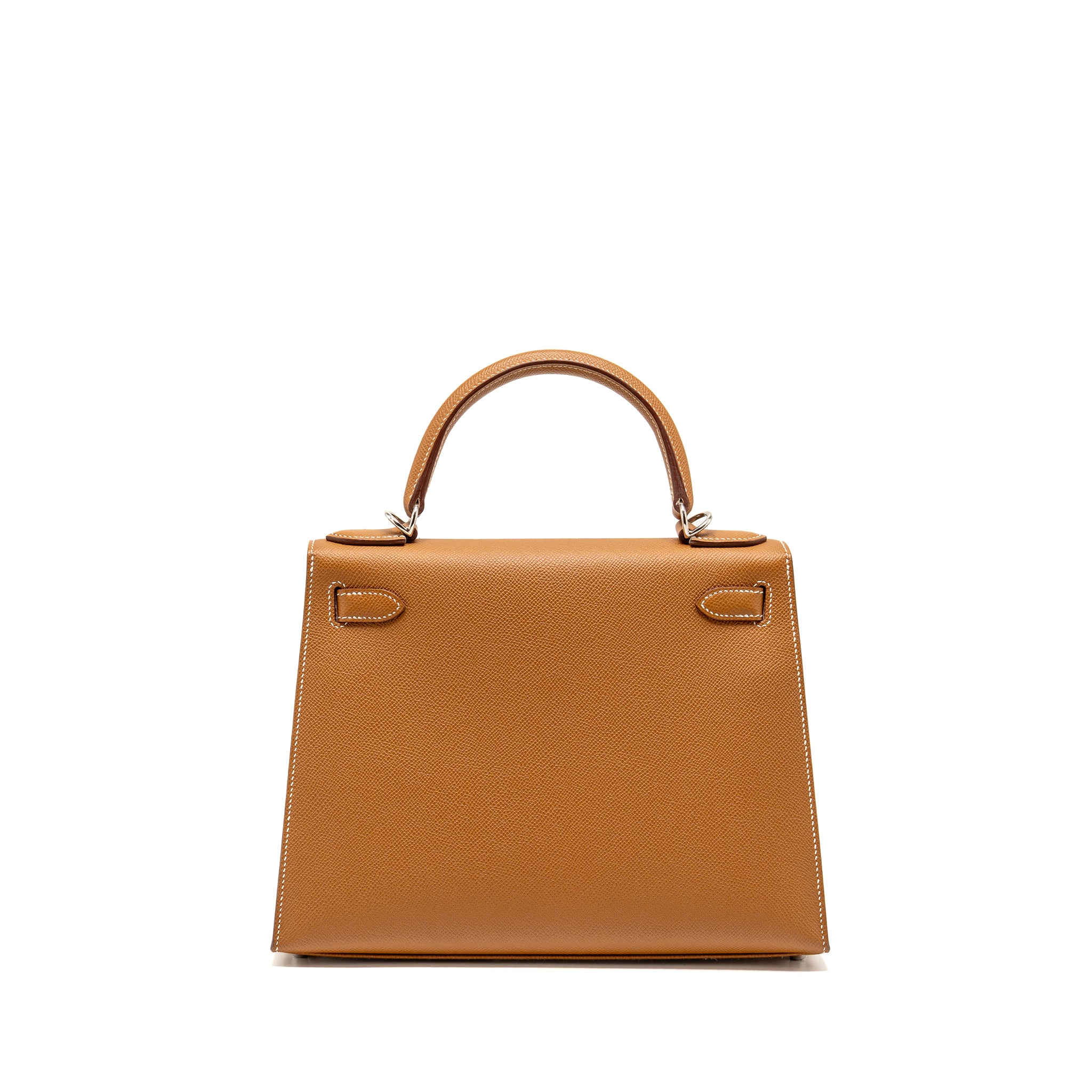 Hermes Kelly 28 Epsom Gold SHW Stamp B - Image 2
