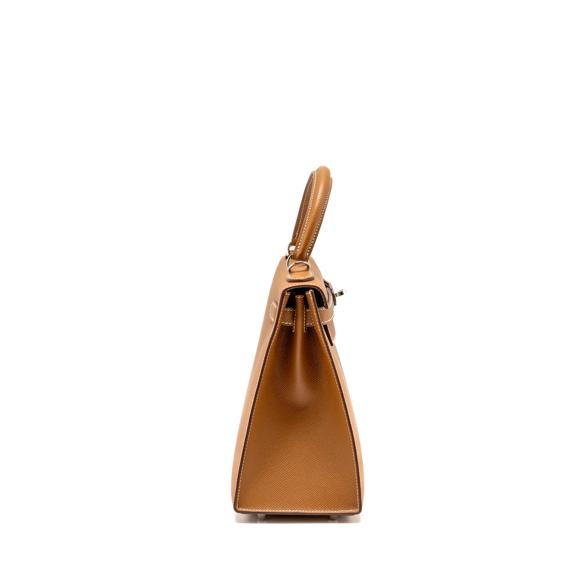Hermes Kelly 28 Epsom Gold SHW Stamp B - Image 3