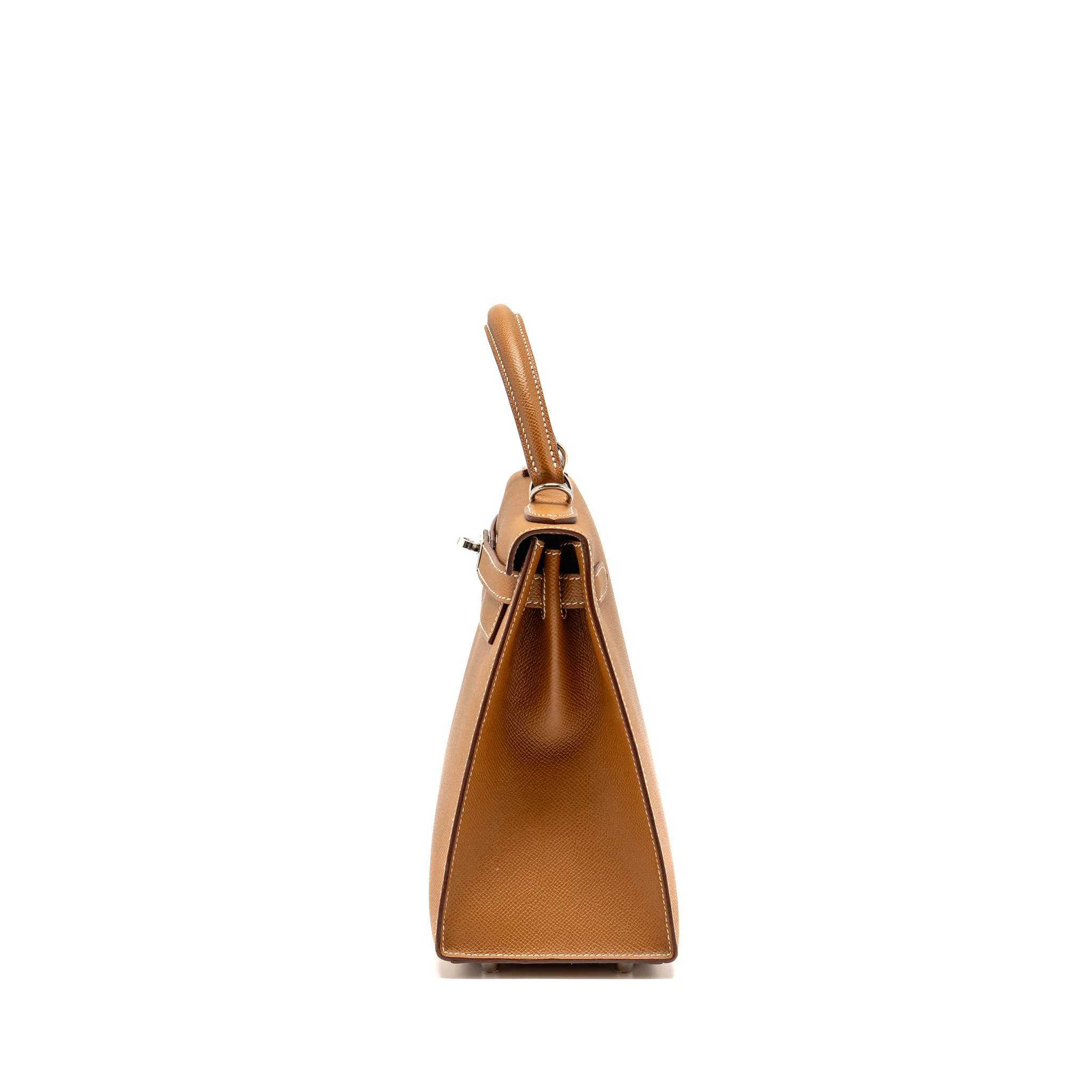 Hermes Kelly 28 Epsom Gold SHW Stamp B - Image 4