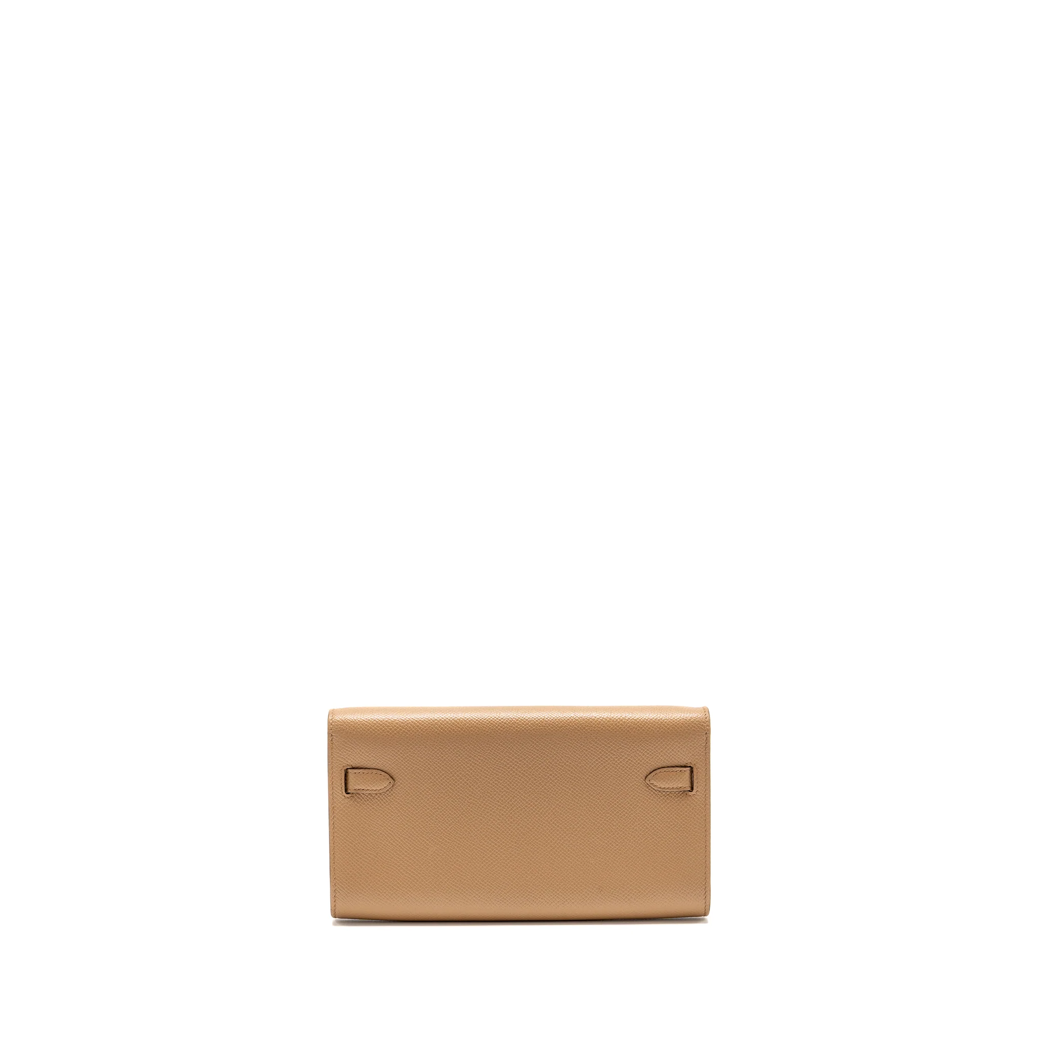 Hermes Kelly to Go Epsom Chai/Mauve sylvester SHW Stamp U - Image 2