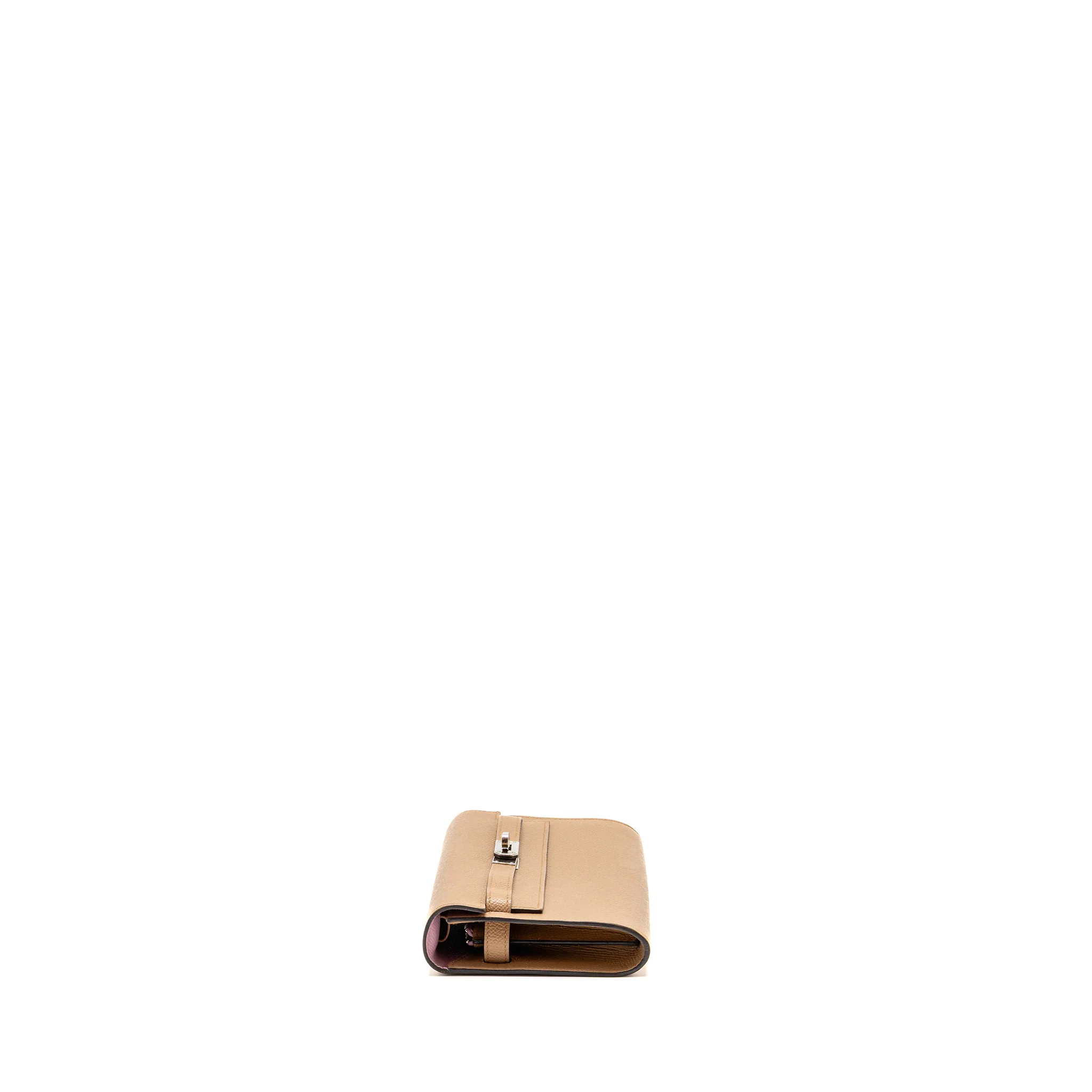 Hermes Kelly to Go Epsom Chai/Mauve sylvester SHW Stamp U - Image 3
