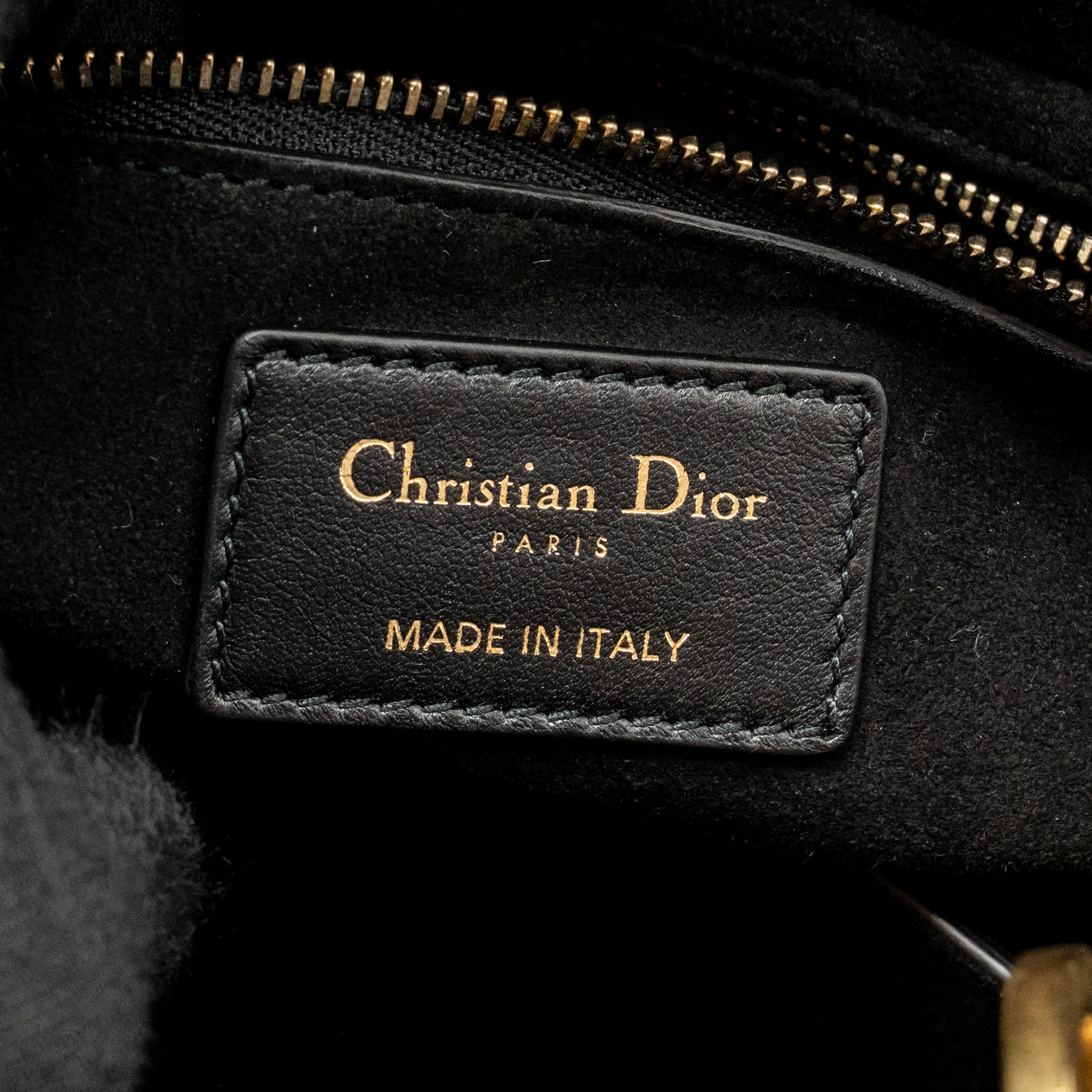 Dior Medium Lady Dior Peace and Love Limited Edition Embroidered Canvas/Leather Multicolour GHW - Image 15