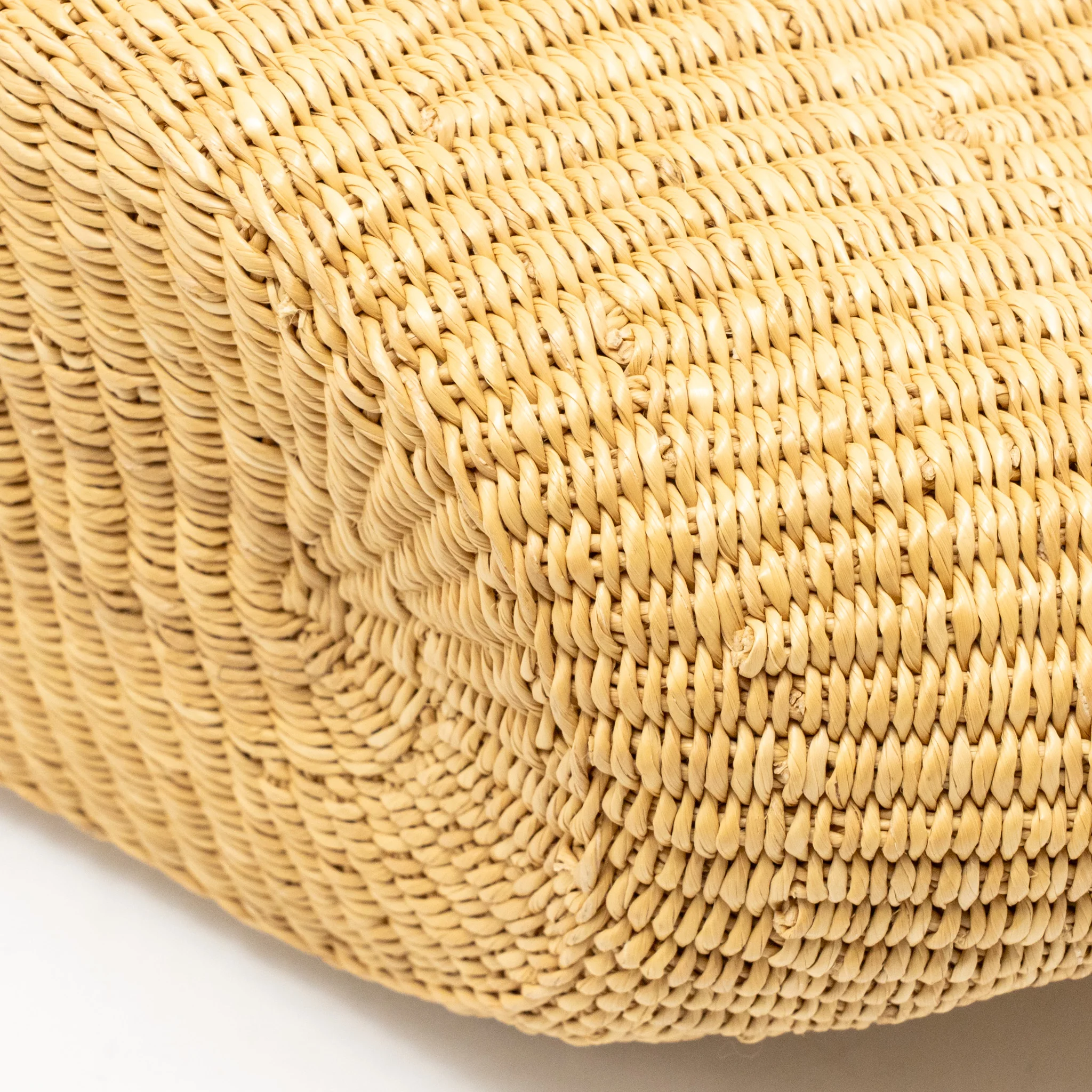 Loewe Anagram Shell Basket Tote Bag Raffia/Leather Brown/beige - Image 8