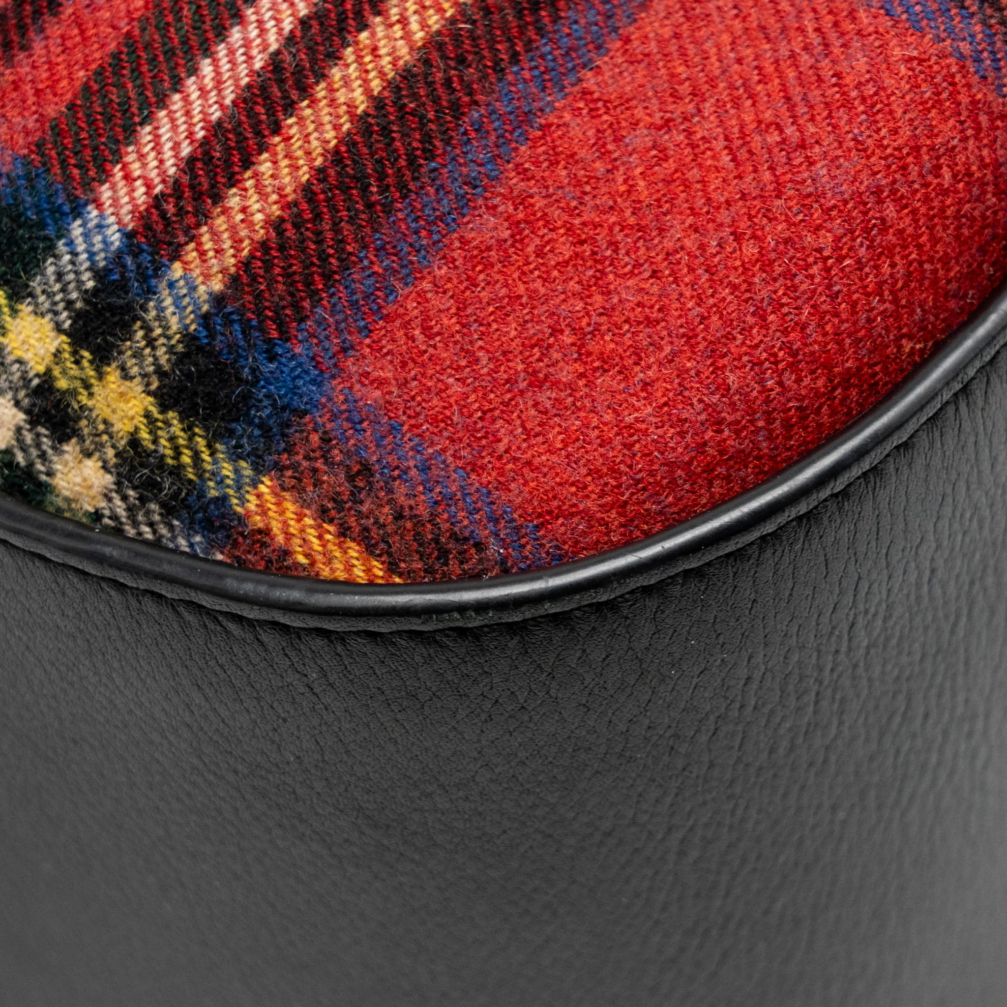 LOEWE HAMMOCK TARTAN BAG BLACK/RED TARTAN CALF/TEXTILE SHW - Image 11