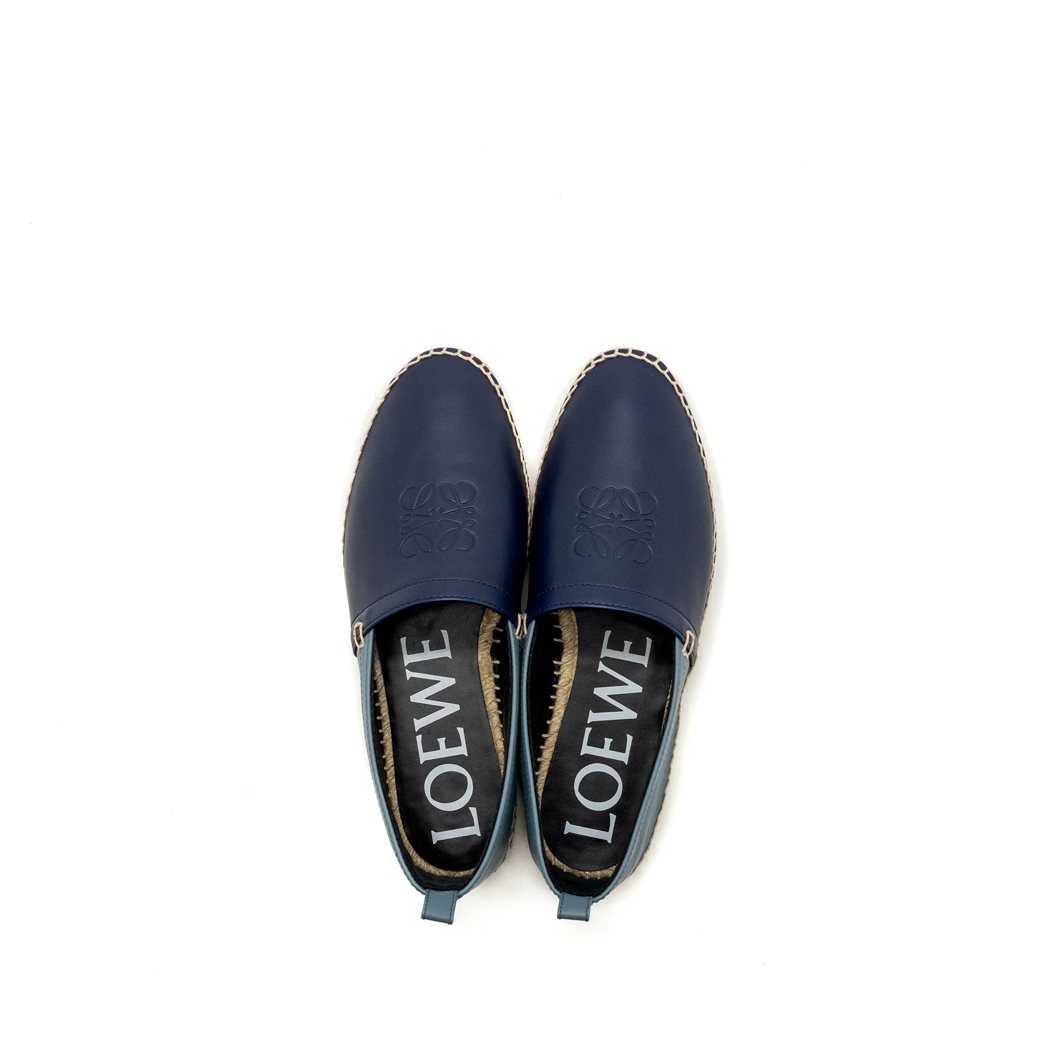 Loewe size 42 Espadrilles/ leather blue/ multicolour - Image 4