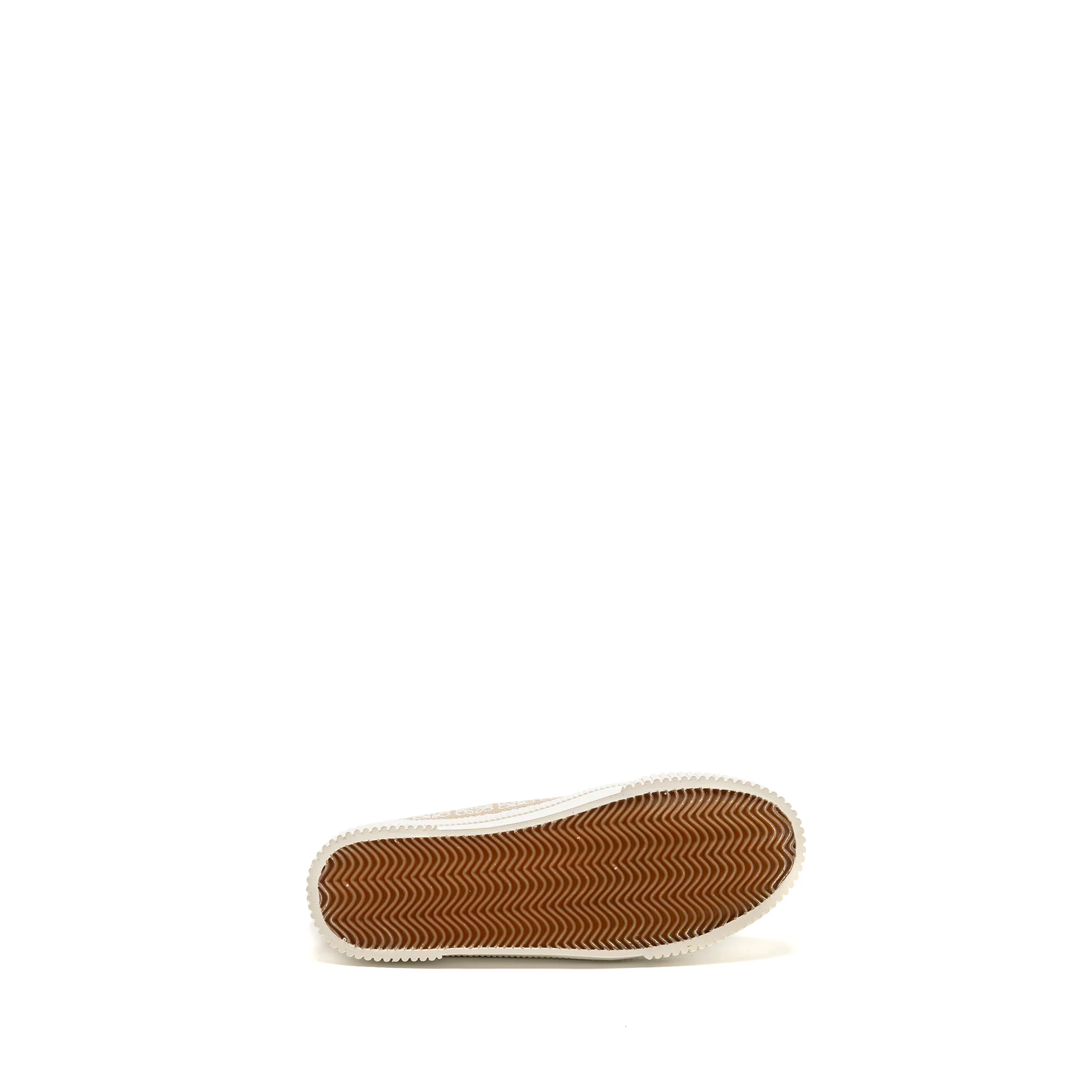 Loewe Size 43 Anagram Jacquard High Top Sneaker Natural/White - Image 6