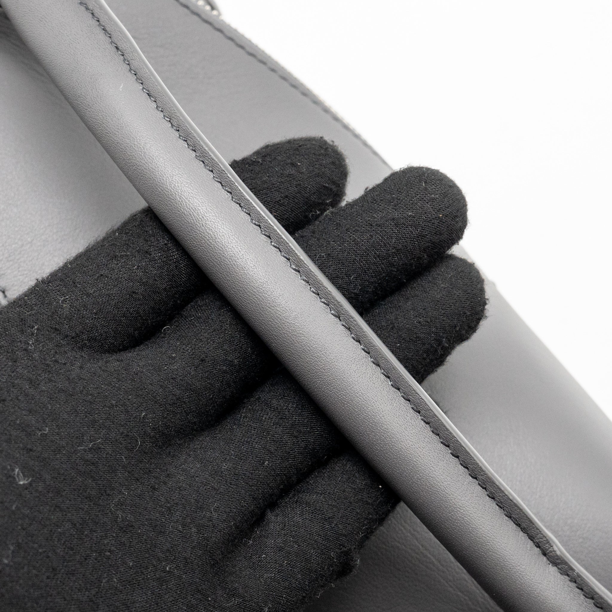 Loewe Small Puzzle Bag Calfskin Grey SHW - Image 11