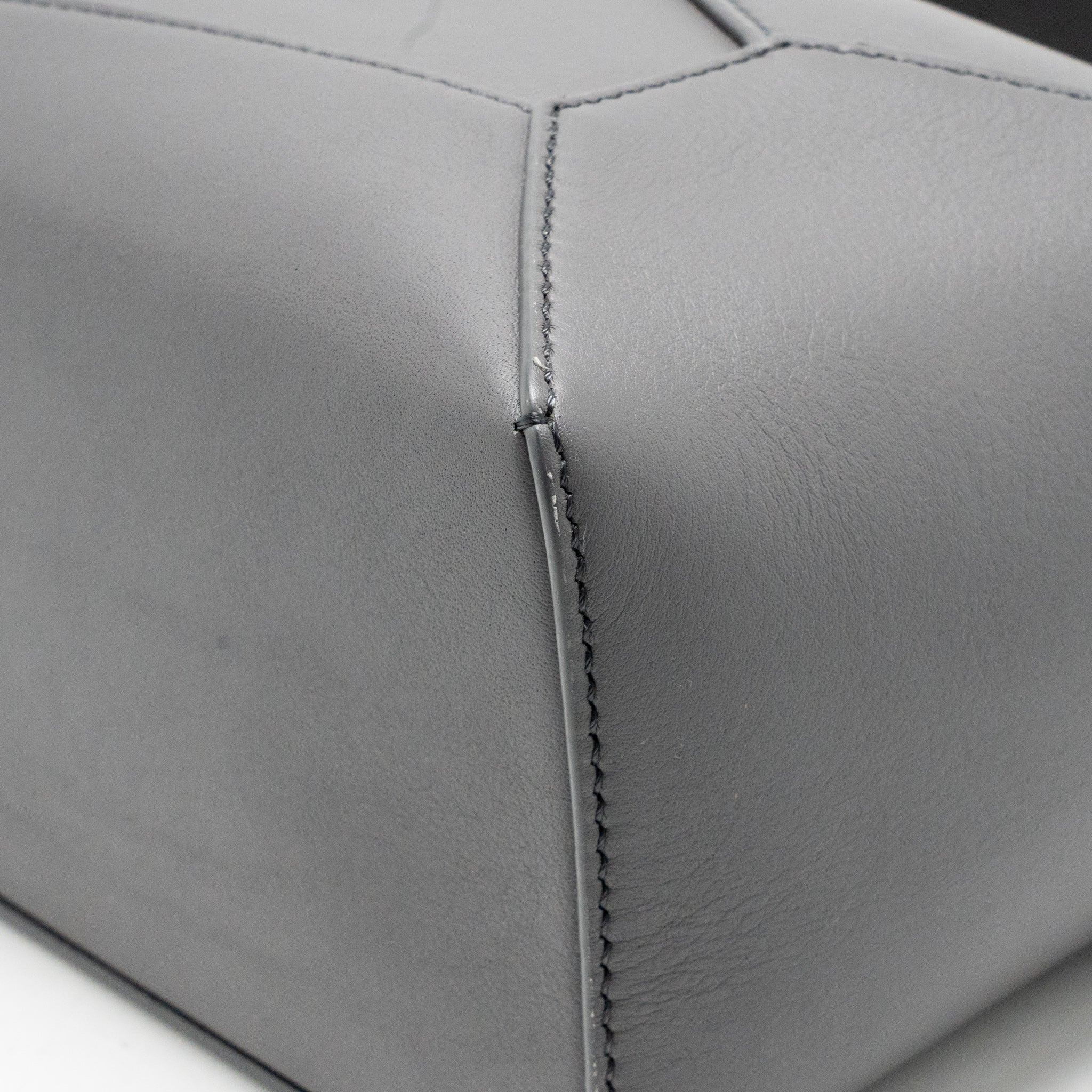 Loewe Small Puzzle Bag Calfskin Grey SHW - Image 8