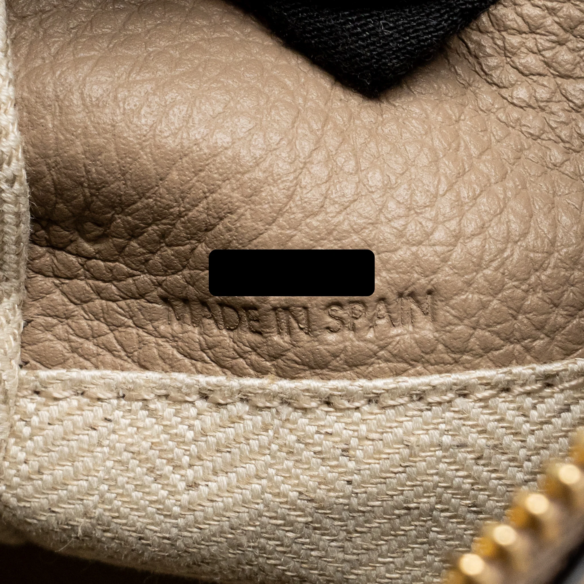 Loewe Small Puzzle Bag Grained Calfskin Sand GHW - Image 14