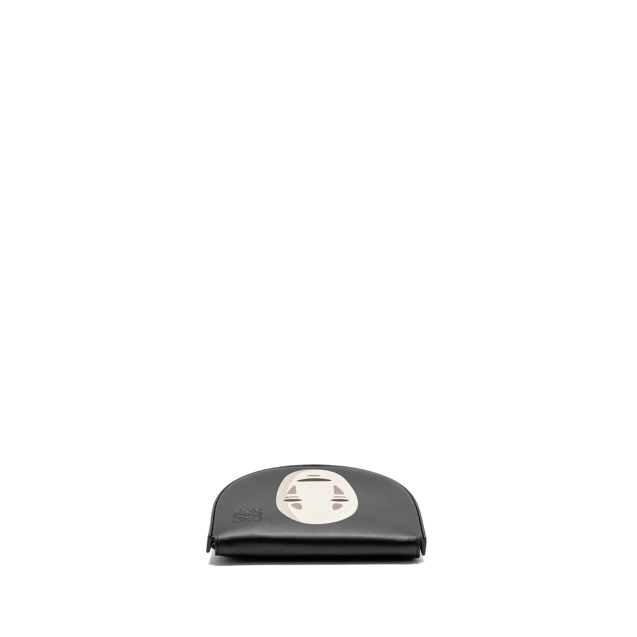 Loewe X Spirited Away Kaonashi Mini Heel pouch calfskin black SHW - Image 5