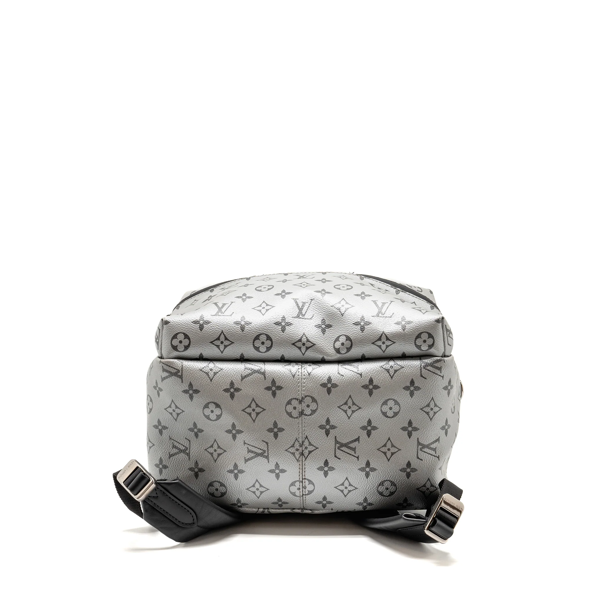 Louis Vuitton backpack Apollo monogram canvas silver / black SHW - Image 5