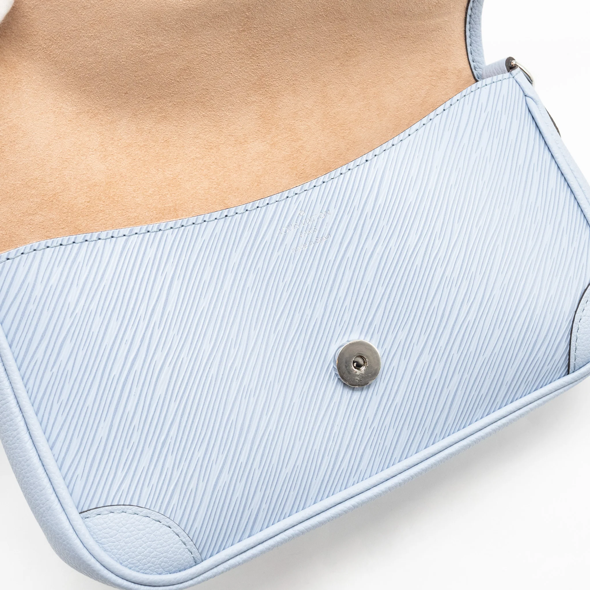 Louis Vuitton Buci Bag Epi Blue SHW - Image 13