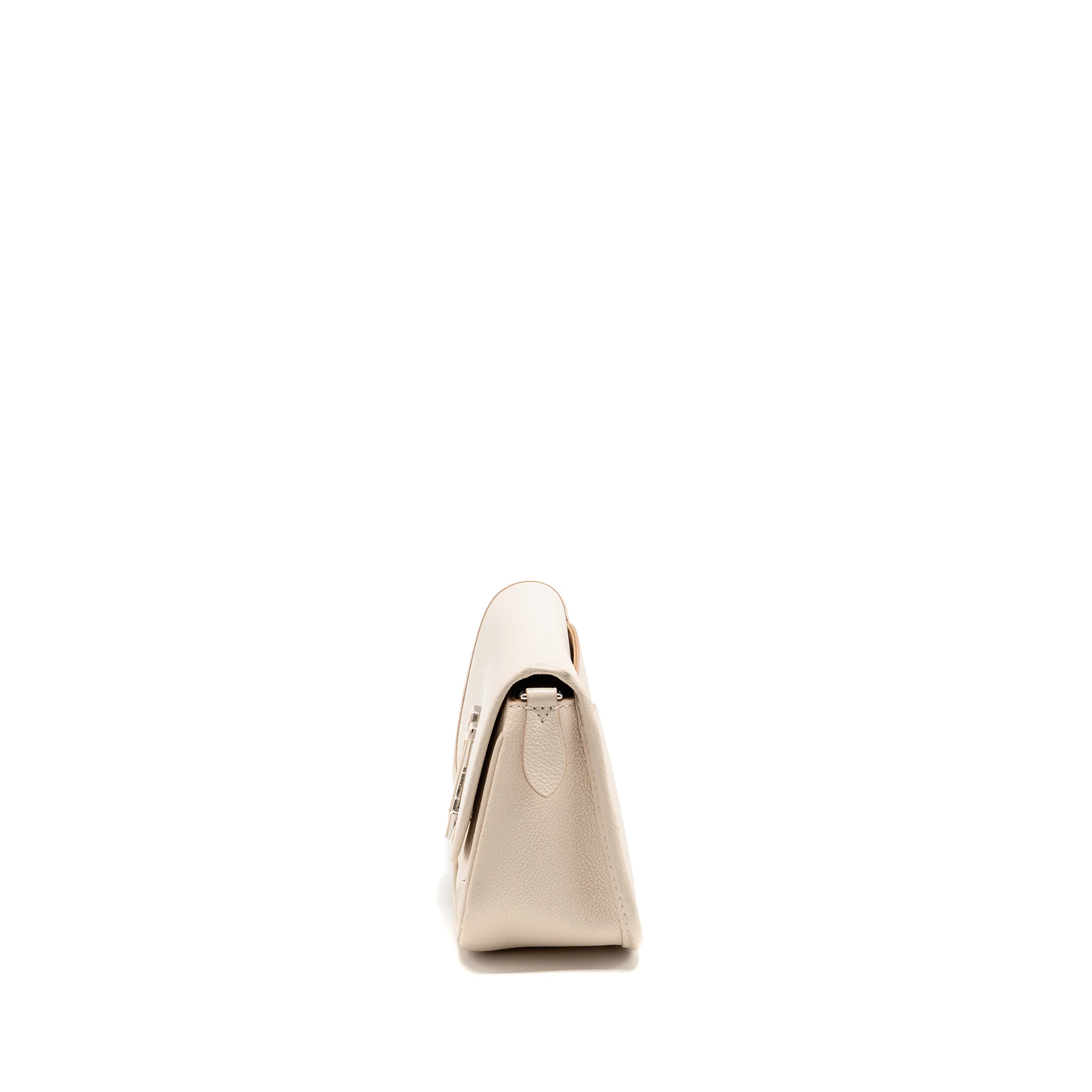 Louis Vuitton Buci Bag Epi Leather Quartz White SHW - Image 4