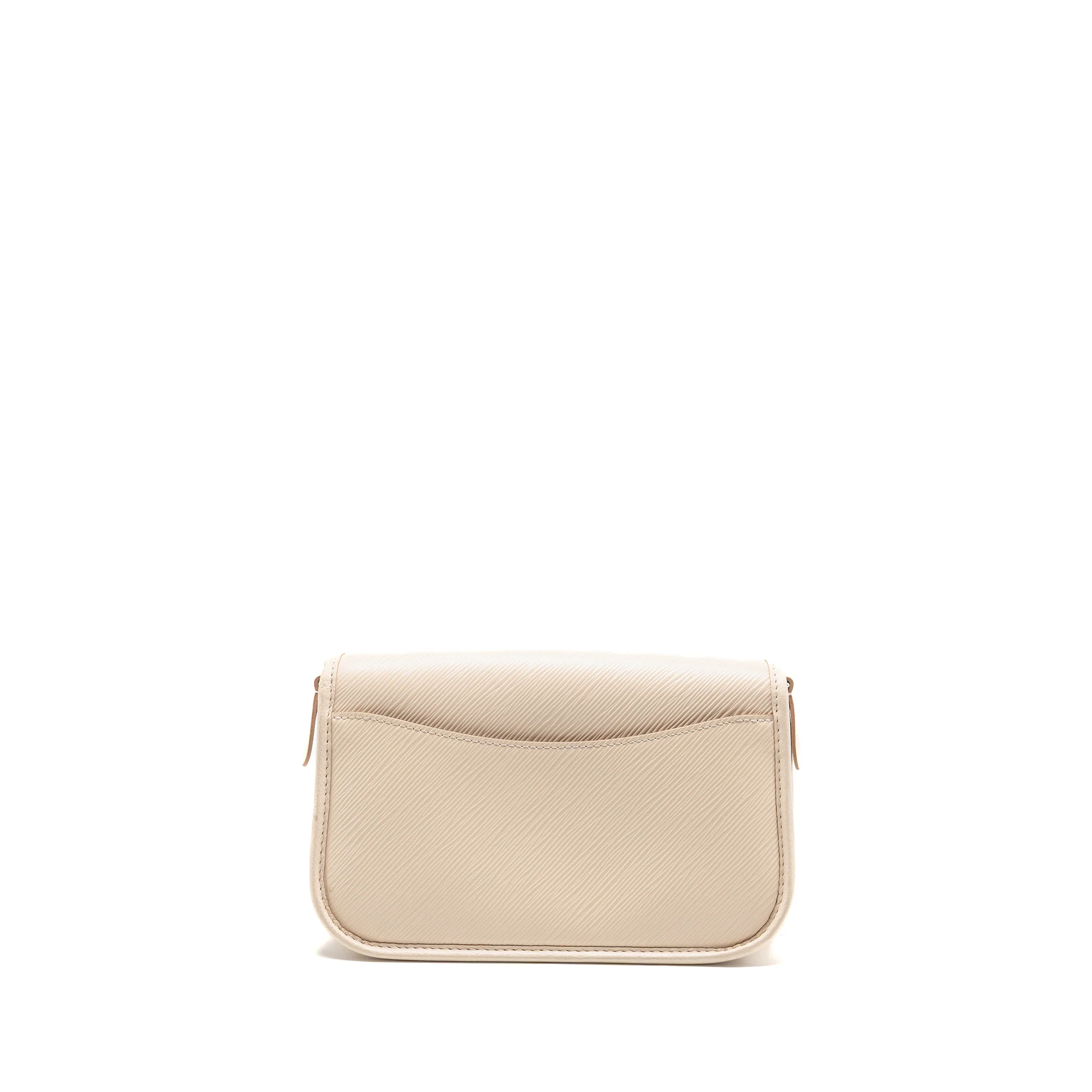 Louis Vuitton Buci Bag Epi Leather Quartz White SHW - Image 5