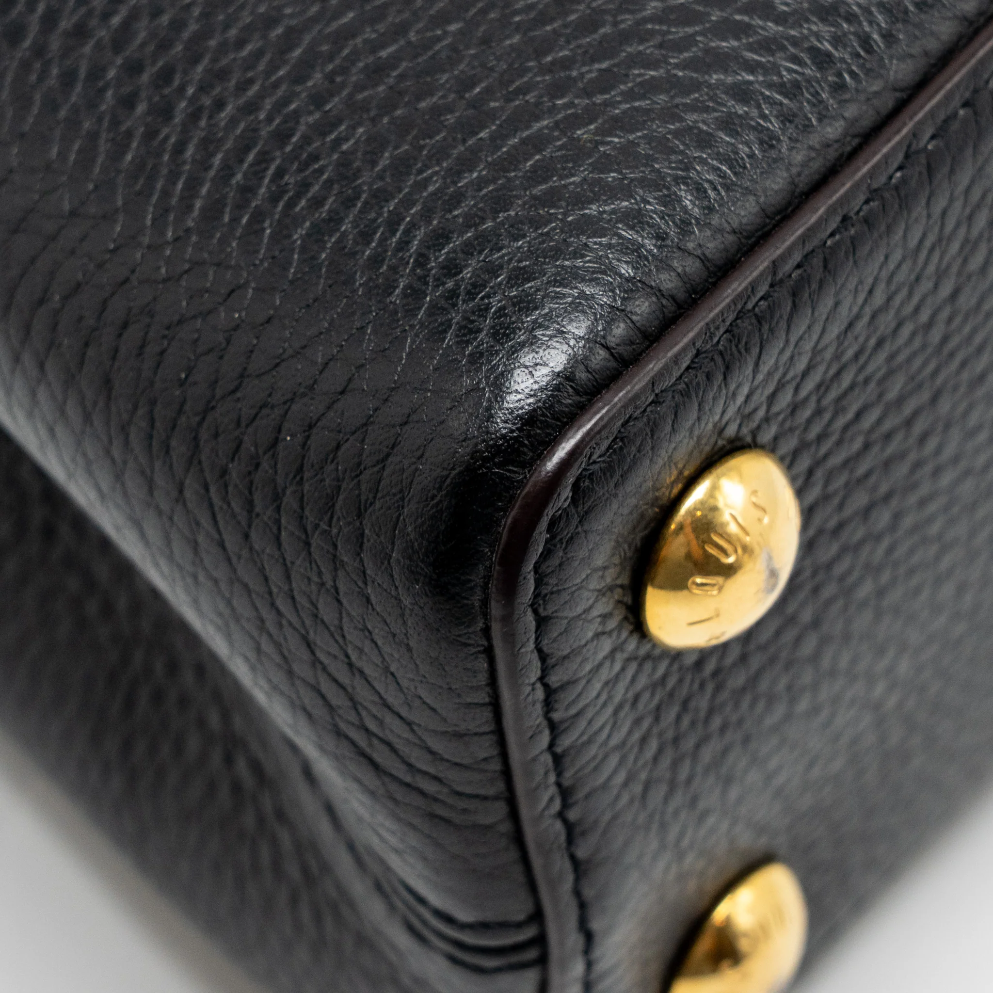 Louis Vuitton Capucines BB Calfskin Black GHW - Image 10